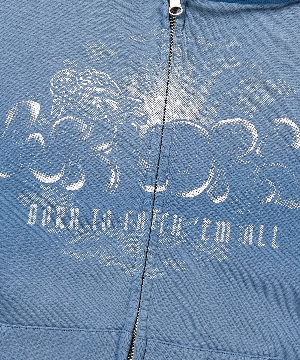 위캔더스(WKNDRS) ANGEL ZIPUP HOODIE (BLUE)