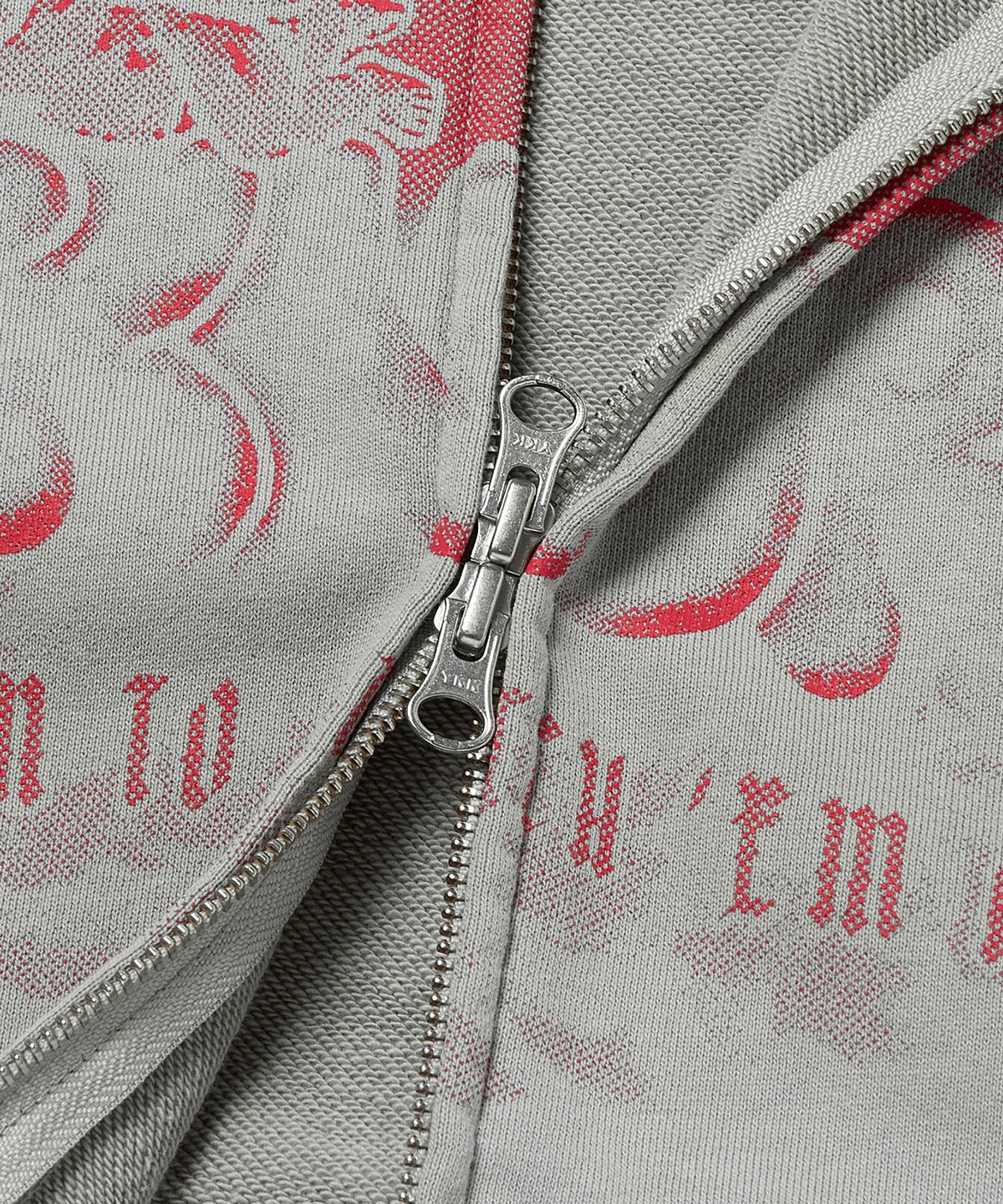 위캔더스(WKNDRS) ANGEL ZIPUP HOODIE (GREY)