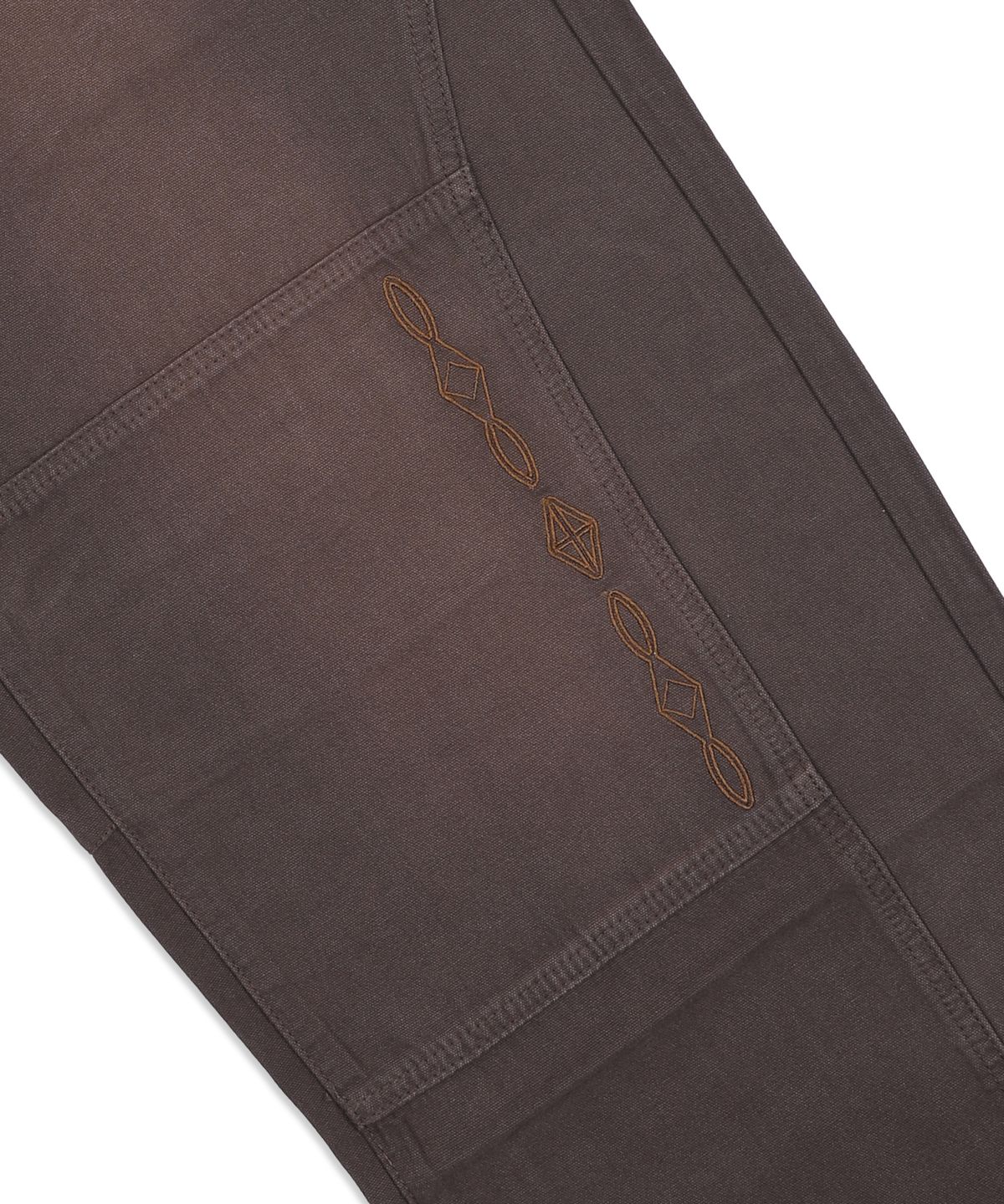 엑스톤즈(XTONZ) XP301 브로드 빈티지 워싱 코튼 팬츠 (BROWN)