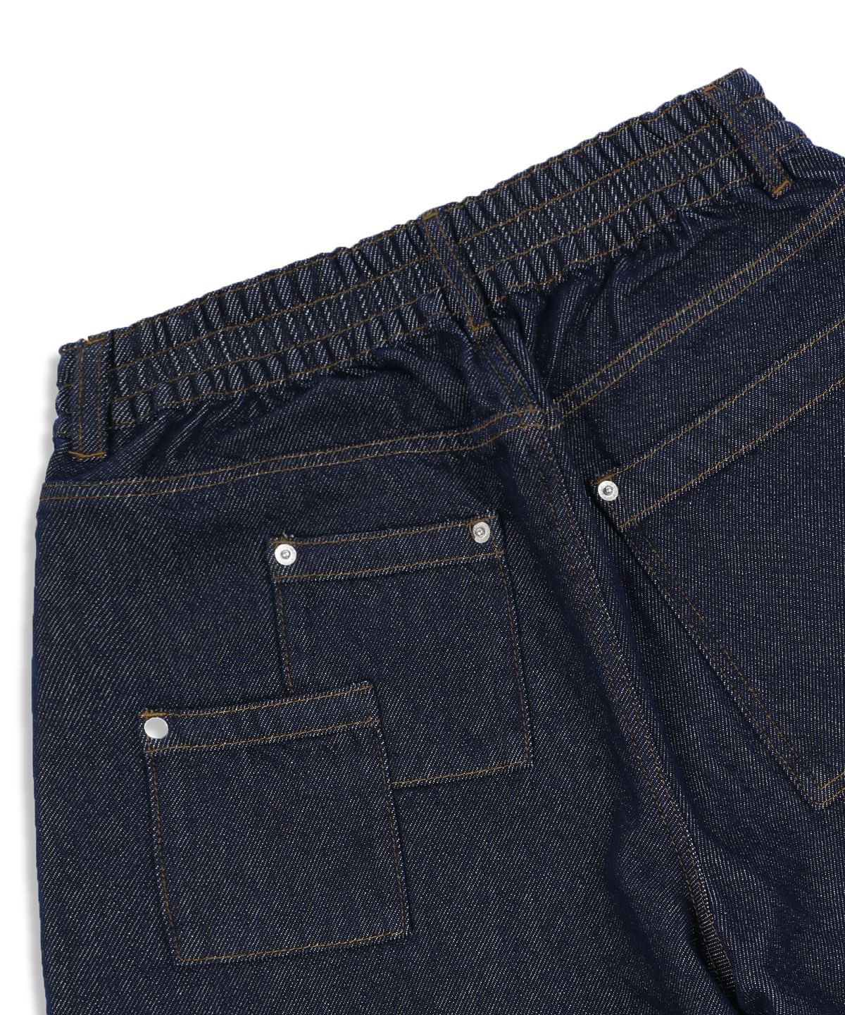 엑스톤즈(XTONZ) XP172 빅 와이드 벌룬 데님 팬츠 (INDIGO)