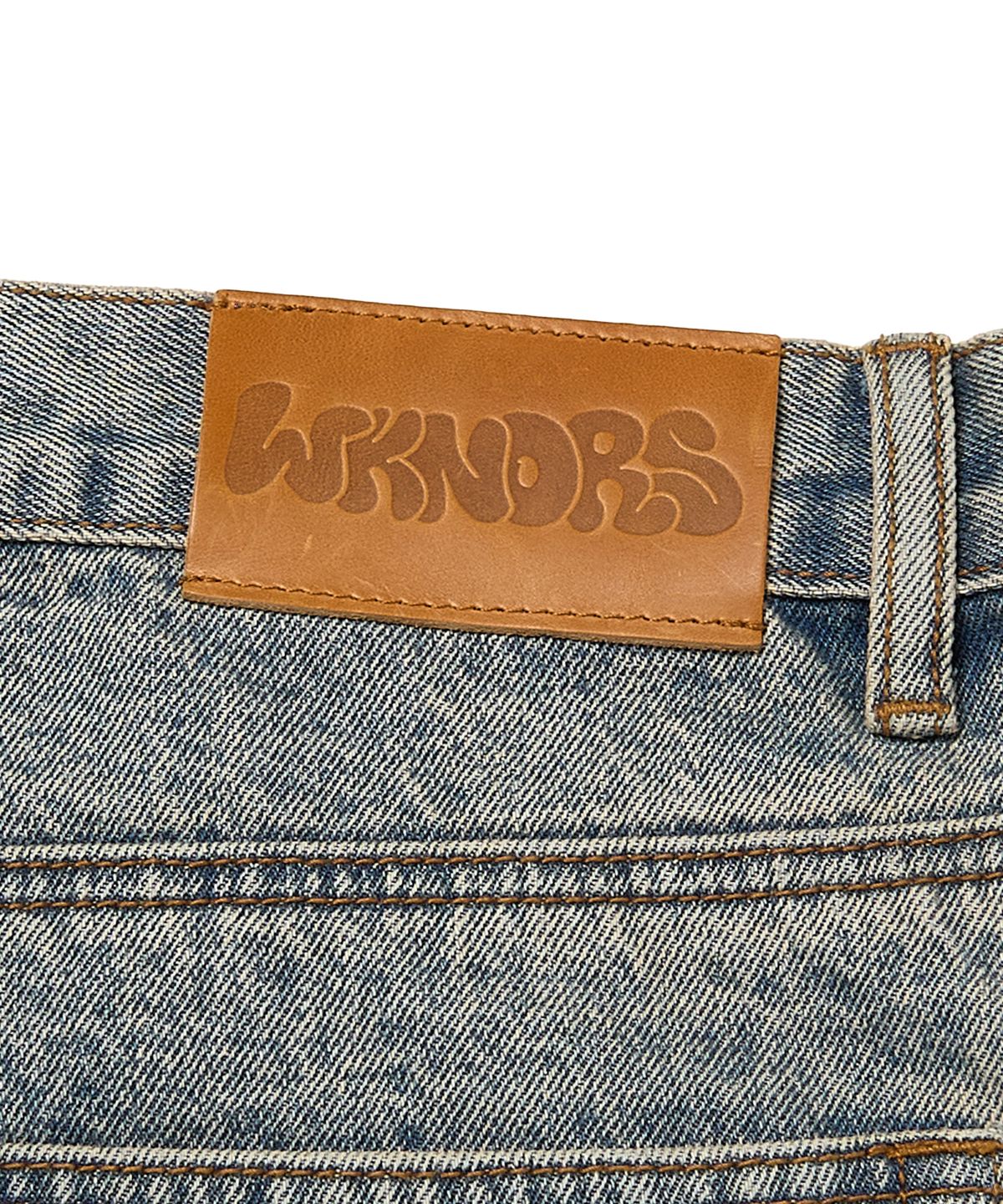 위캔더스(WKNDRS) BRUSHED DENIM PANTS (DENIM)