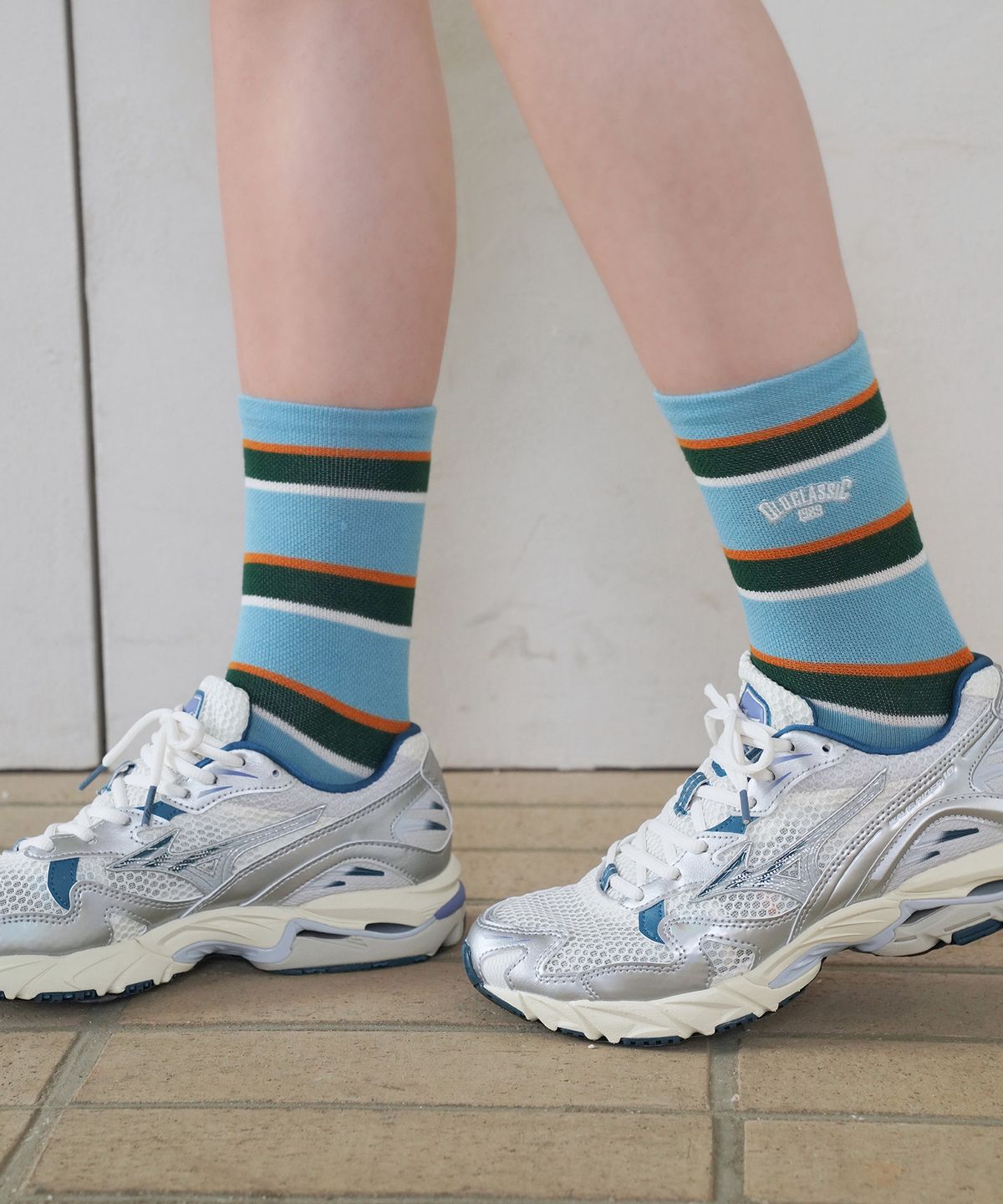 스튜디오 싹스탑(STUDIO SOCKSTOP) 1989 레트로 스트라이프 삭스