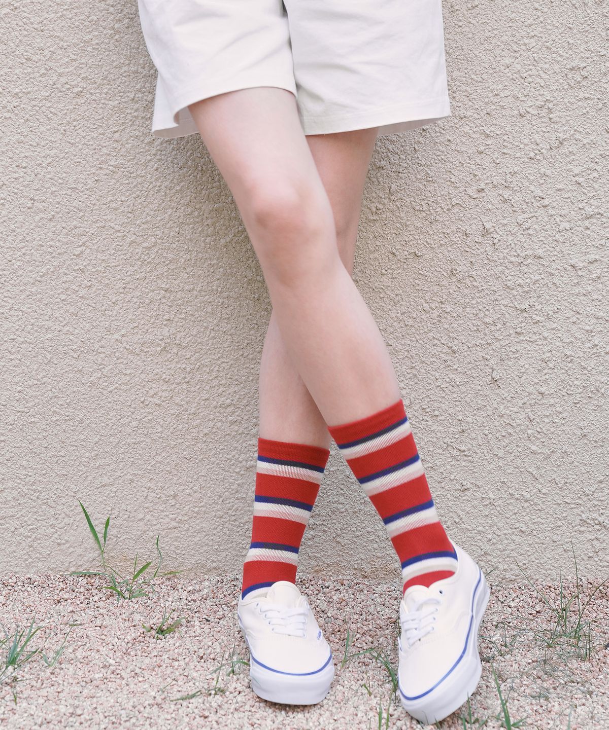 스튜디오 싹스탑(STUDIO SOCKSTOP) 1989 레트로 스트라이프 삭스