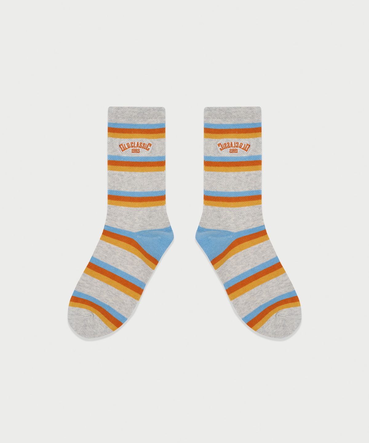 스튜디오 싹스탑(STUDIO SOCKSTOP) 1989 레트로 스트라이프 삭스