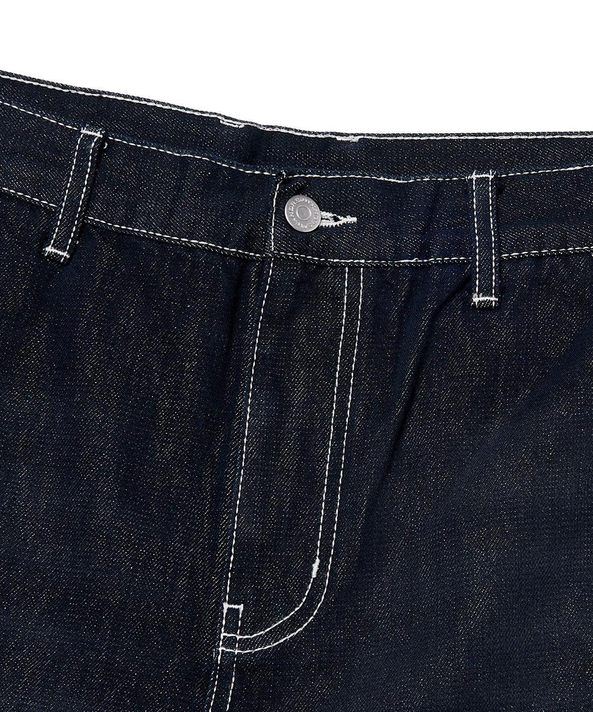 위캔더스(WKNDRS) RHINESTONE DENIM PANTS (DENIM)