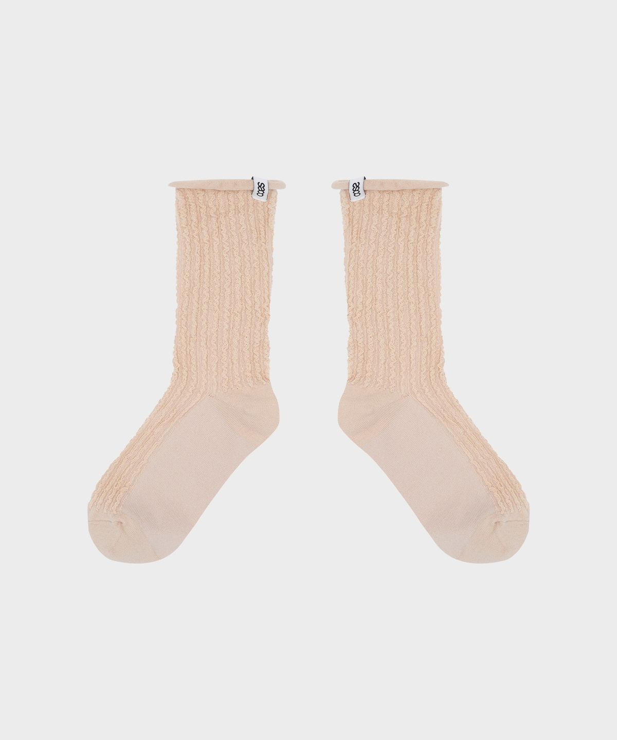 스튜디오 싹스탑(STUDIO SOCKSTOP) 라인 롤 크루 삭스