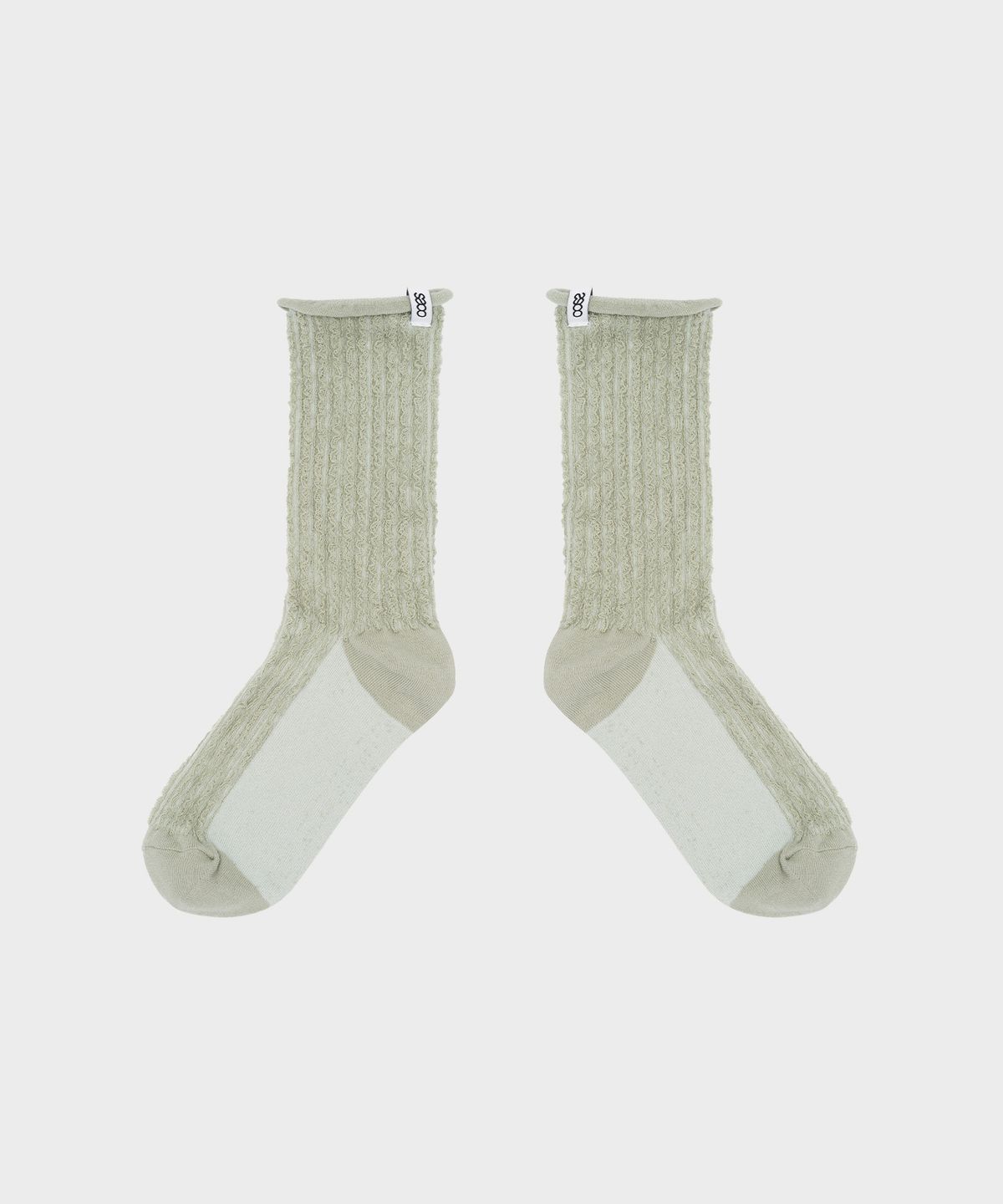 스튜디오 싹스탑(STUDIO SOCKSTOP) 라인 롤 크루 삭스