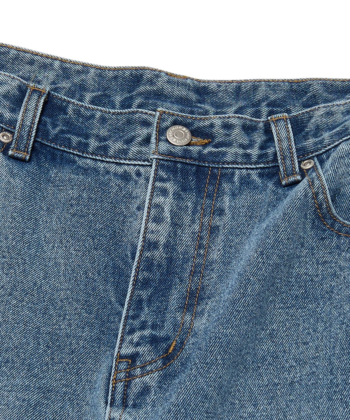 위캔더스(WKNDRS) COBWEB DENIM PANTS (DENIM)