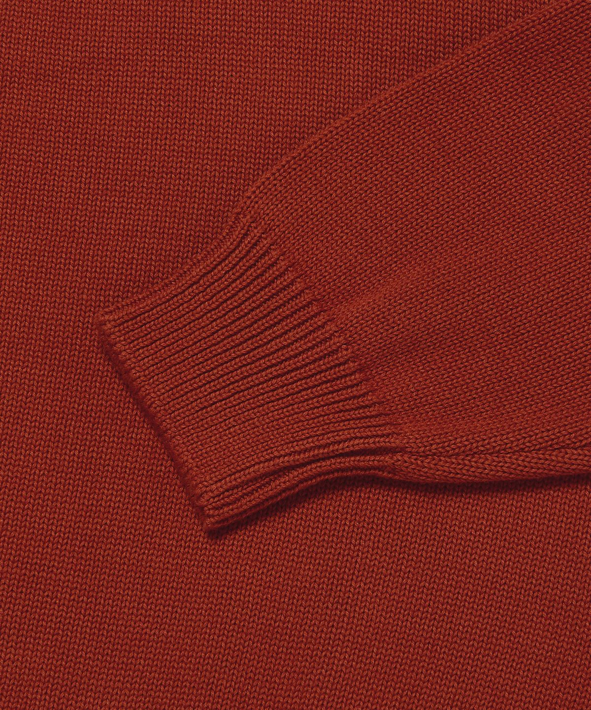 위캔더스(WKNDRS) SKULL KNITTED SWEATER (BURGUNDY)
