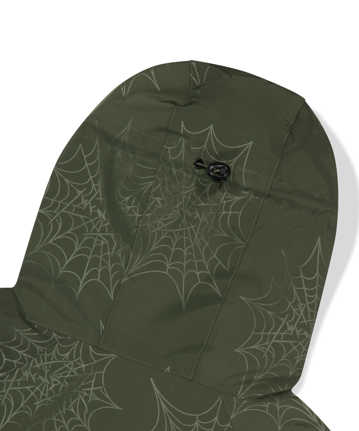 위캔더스(WKNDRS) COBWEB WINDBREAKER (KHAKI)