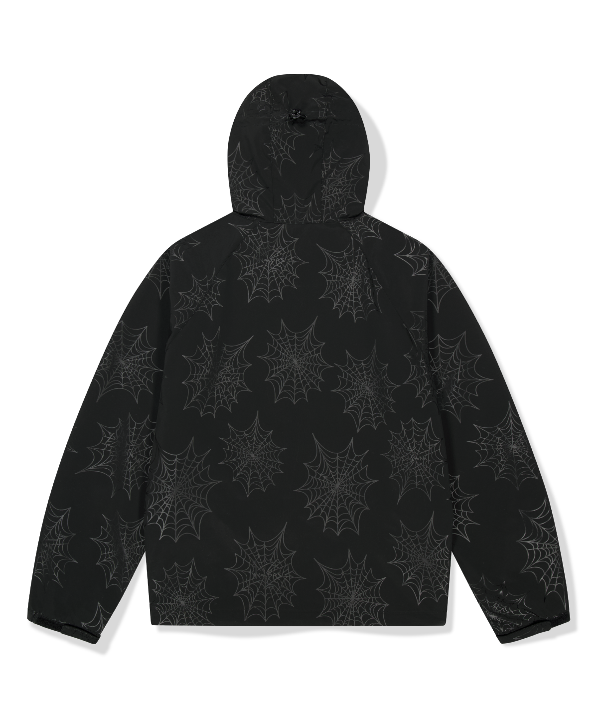 위캔더스(WKNDRS) COBWEB WINDBREAKER (BLACK)