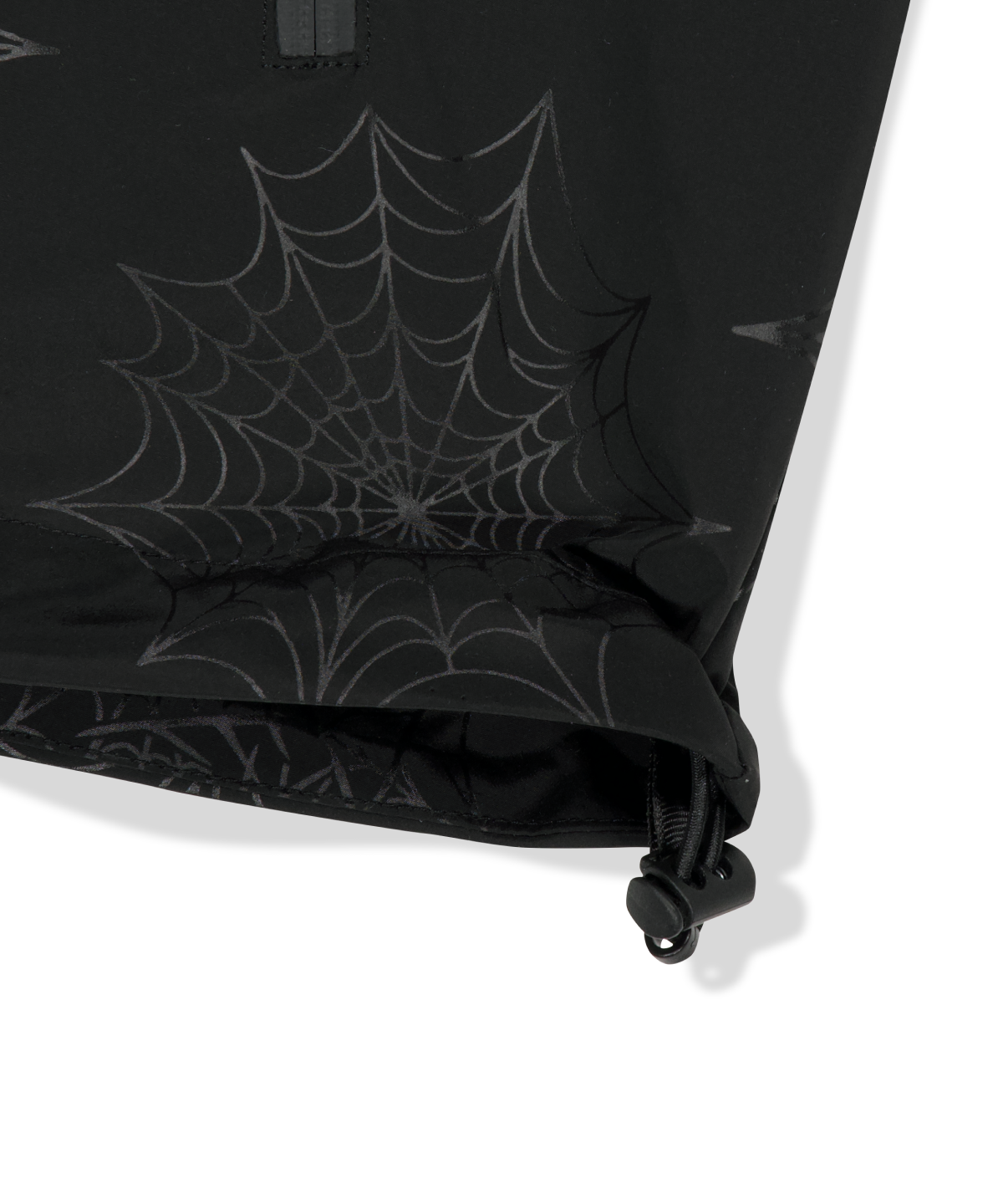 위캔더스(WKNDRS) COBWEB WINDBREAKER (BLACK)
