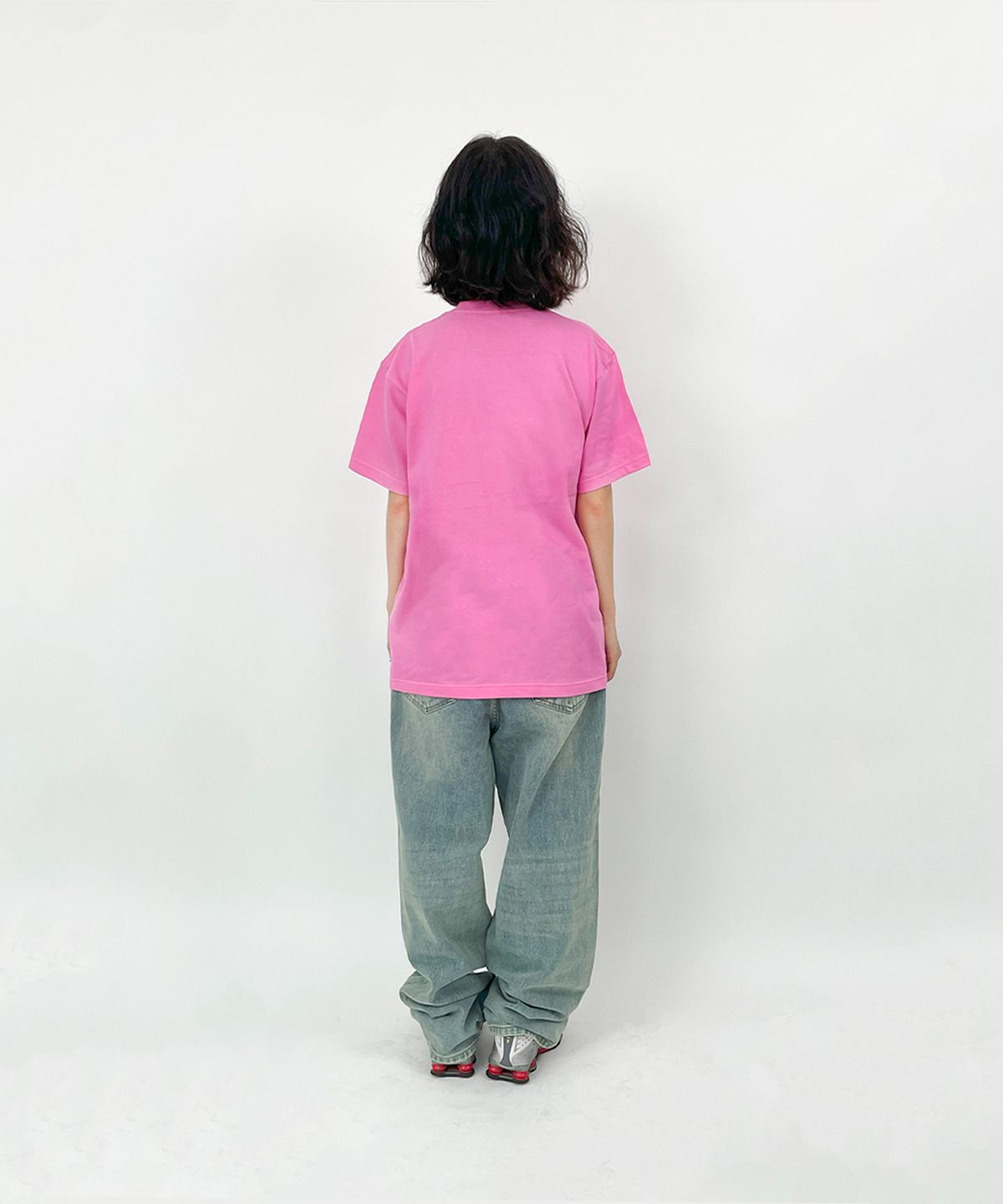 티저트(TEESSERT) 그래피티 티빗 면 반팔티셔츠 [PINK]