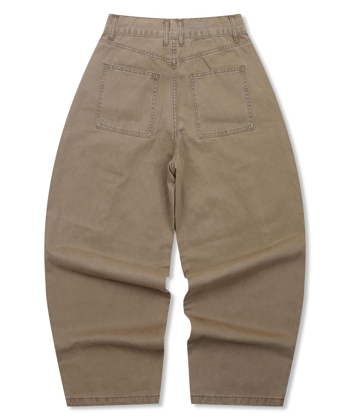 엑스톤즈(XTONZ) XP306 페이드 워싱 벌룬 코튼 팬츠 (BEIGE)