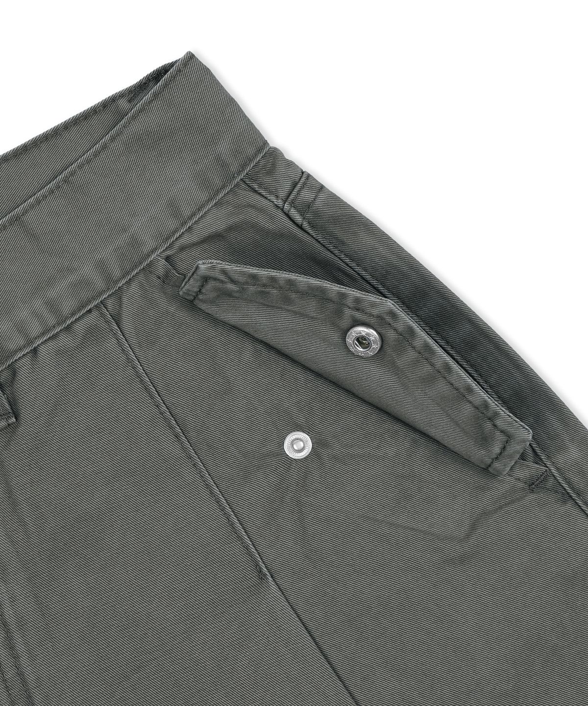 엑스톤즈(XTONZ) XP306 페이드 워싱 벌룬 코튼 팬츠 (KHAKI)