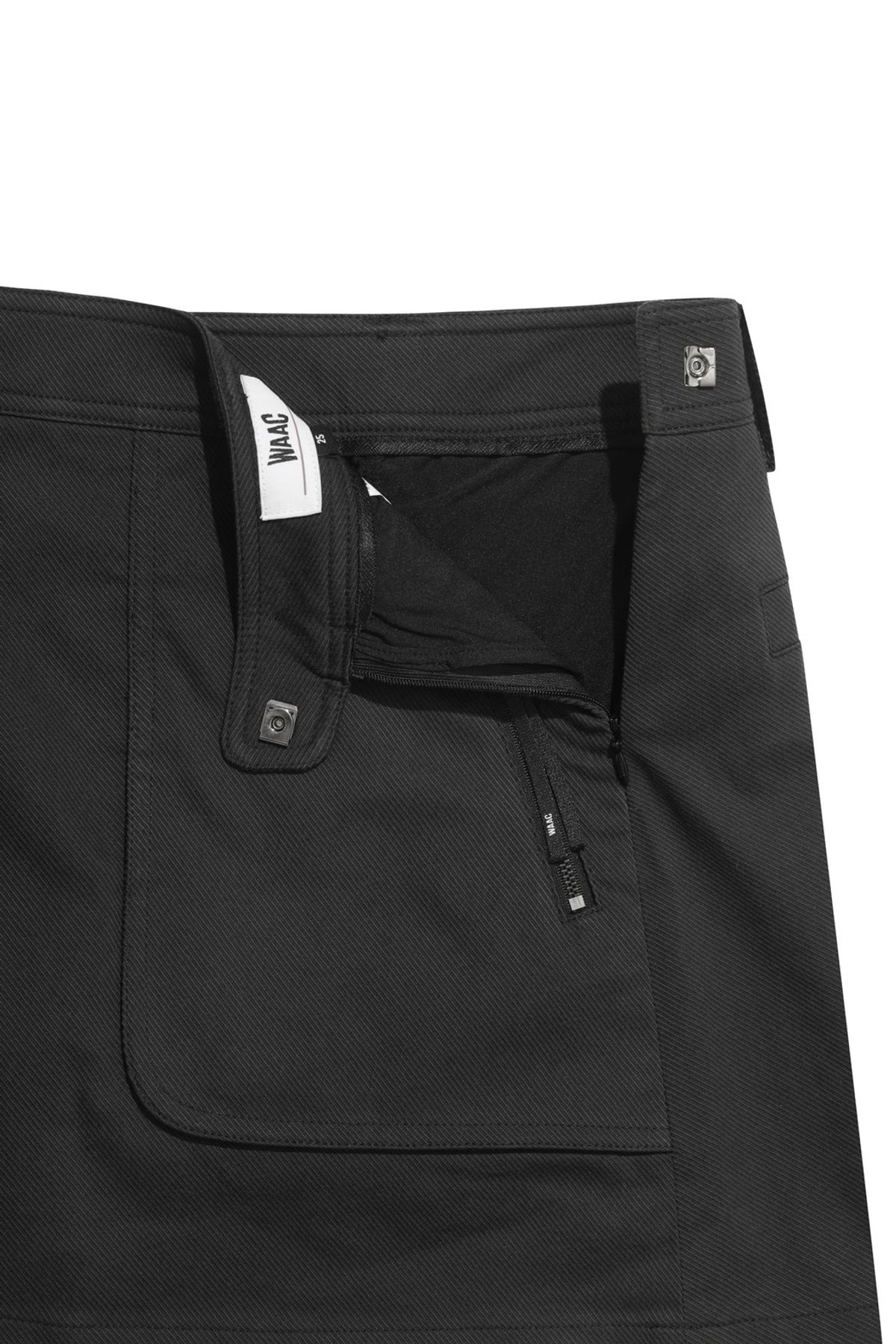 왁(WAAC) Women A line skirt WWKCA25605BKX