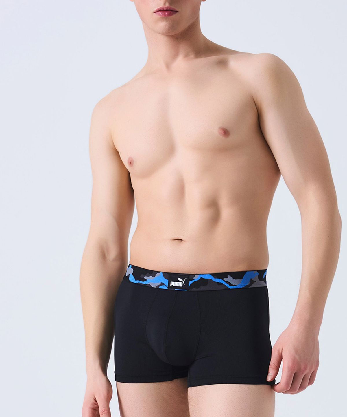 푸마 바디웨어(PUMA BODYWEAR) [9PACK] 스포티 에센셜 드로즈 카모 에디션
