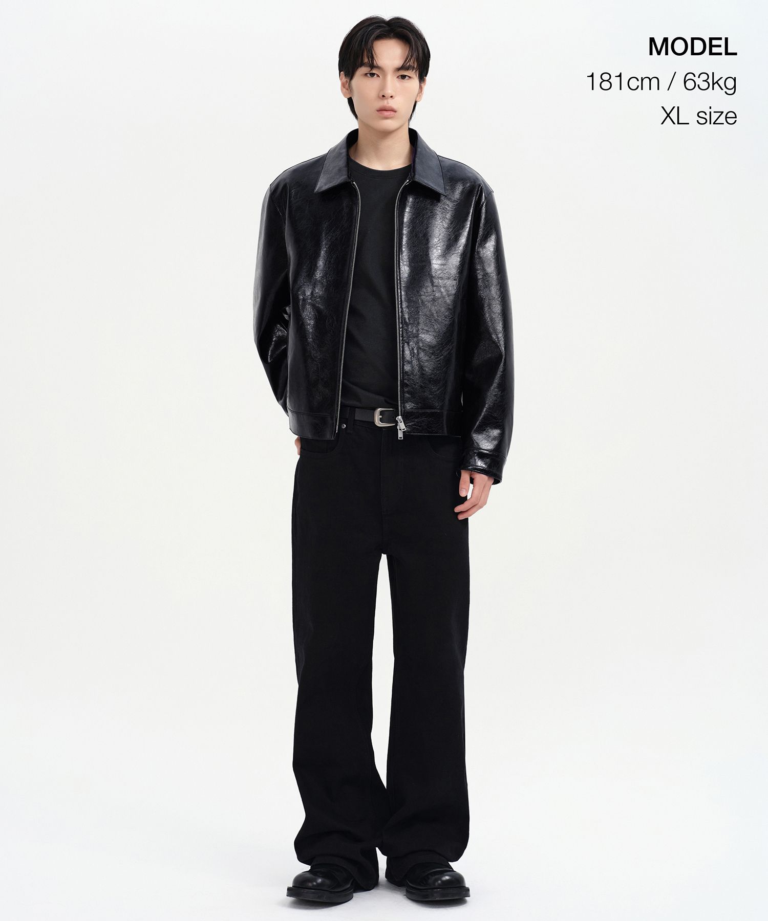 MUSINSA | MUSINSA STANDARD Patent Synthetic Leather Single