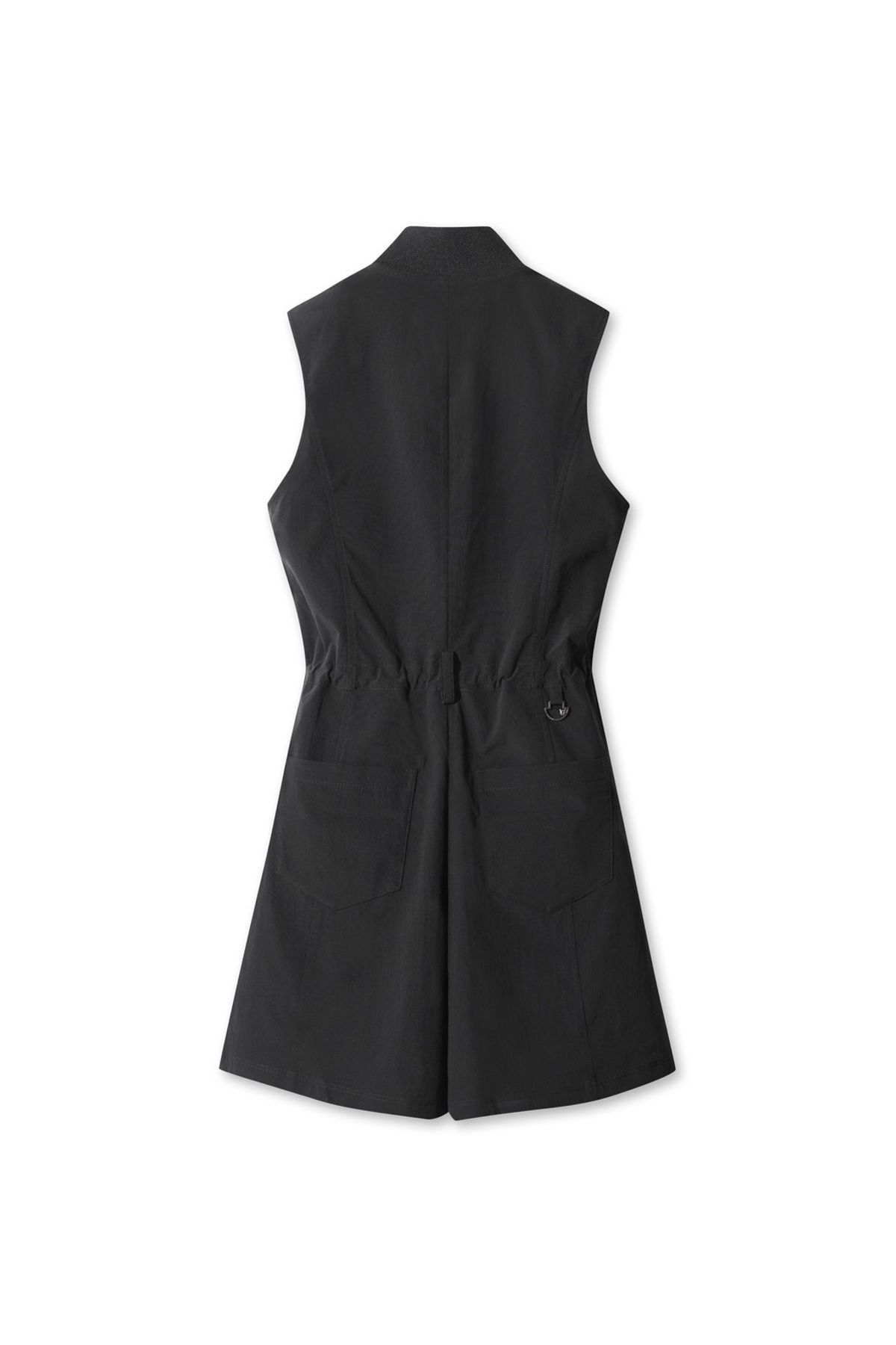 왁(WAAC) Women Pleats jumpsuit WWUAA25601BKX