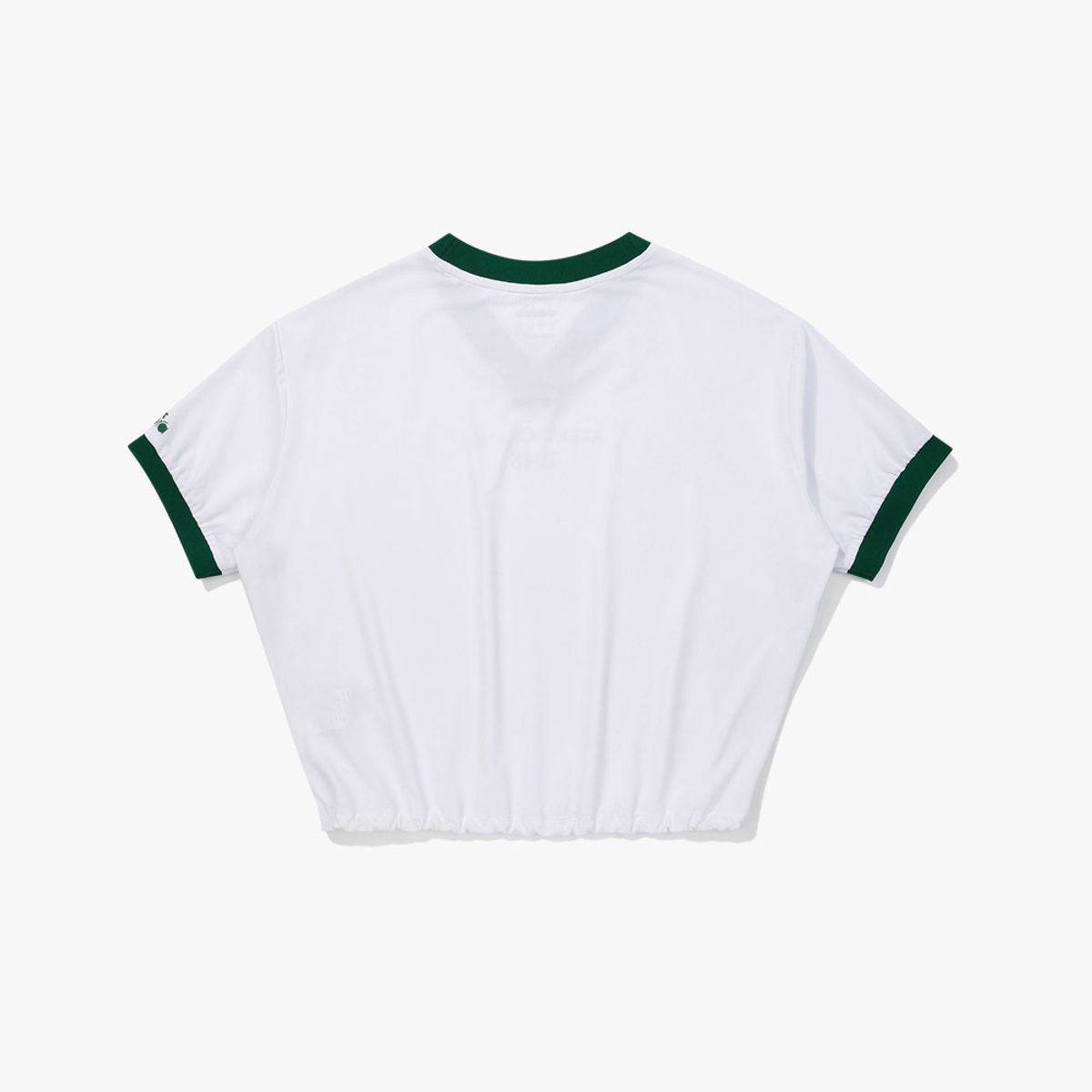 디아도라(diadora) 크롭 반팔 피스테 OFF WHITE