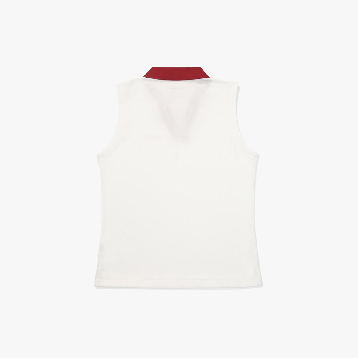 디아도라(diadora) 카라 배색 슬리브리스 OFF WHITE