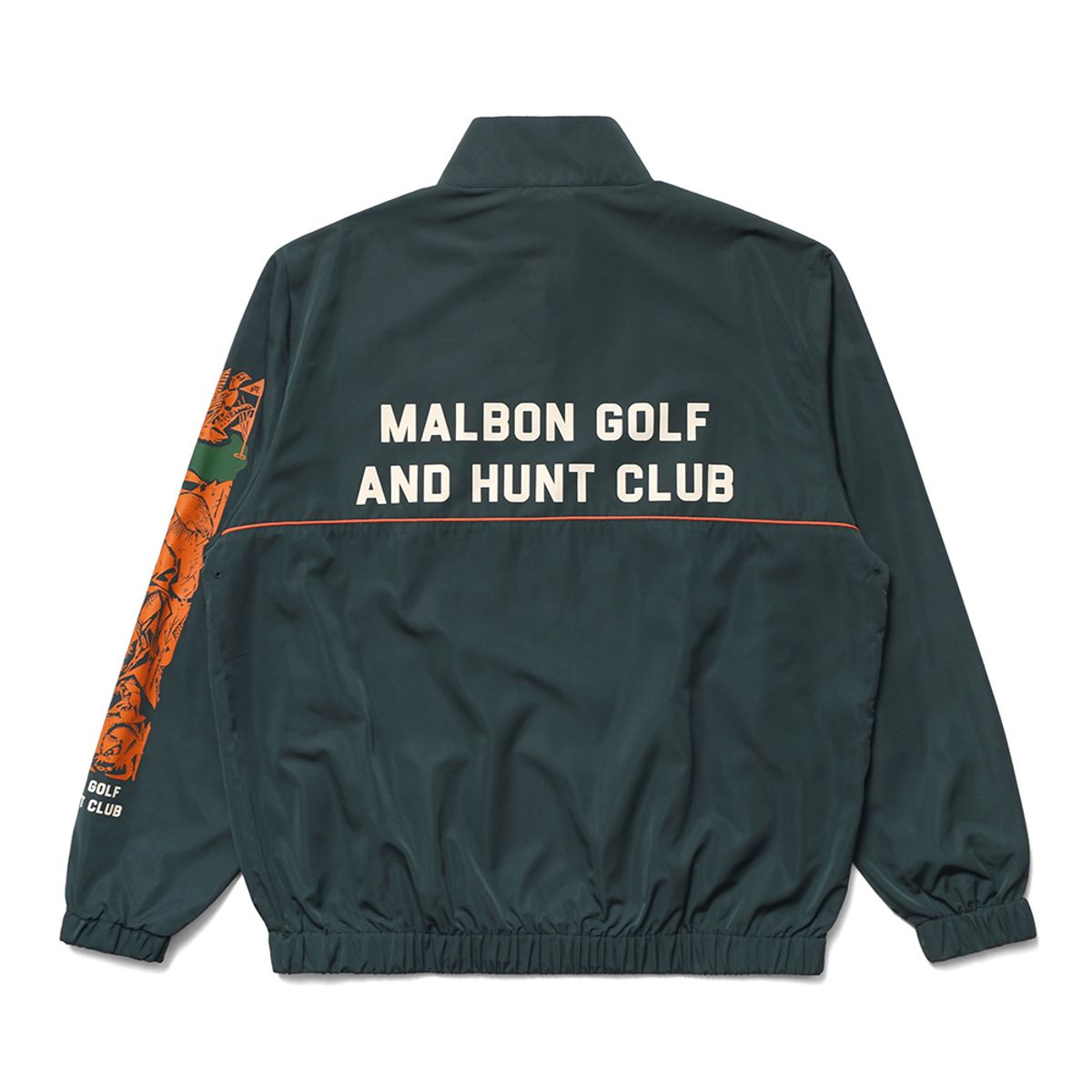 말본 골프(MALBON GOLF) [HUNT CLUB] 바람막이 아노락 GREEN (MAN)