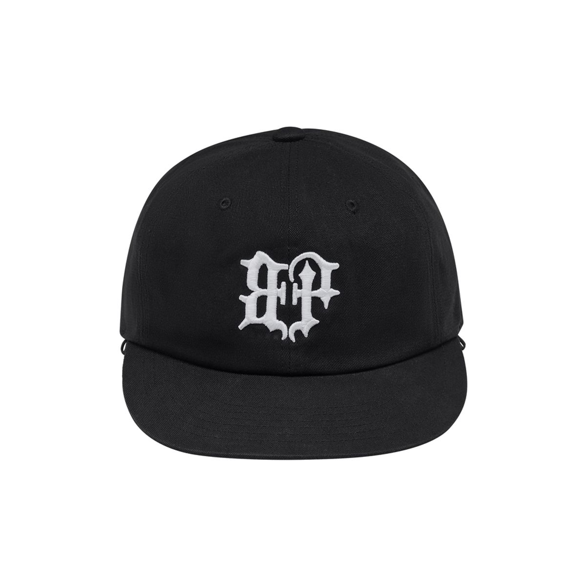 블랙 퍼플(BLACK PURPLE) BP 더블 훅 스트릿 플랫 캡  BP Double Hook Street Flat Cap_BLACK