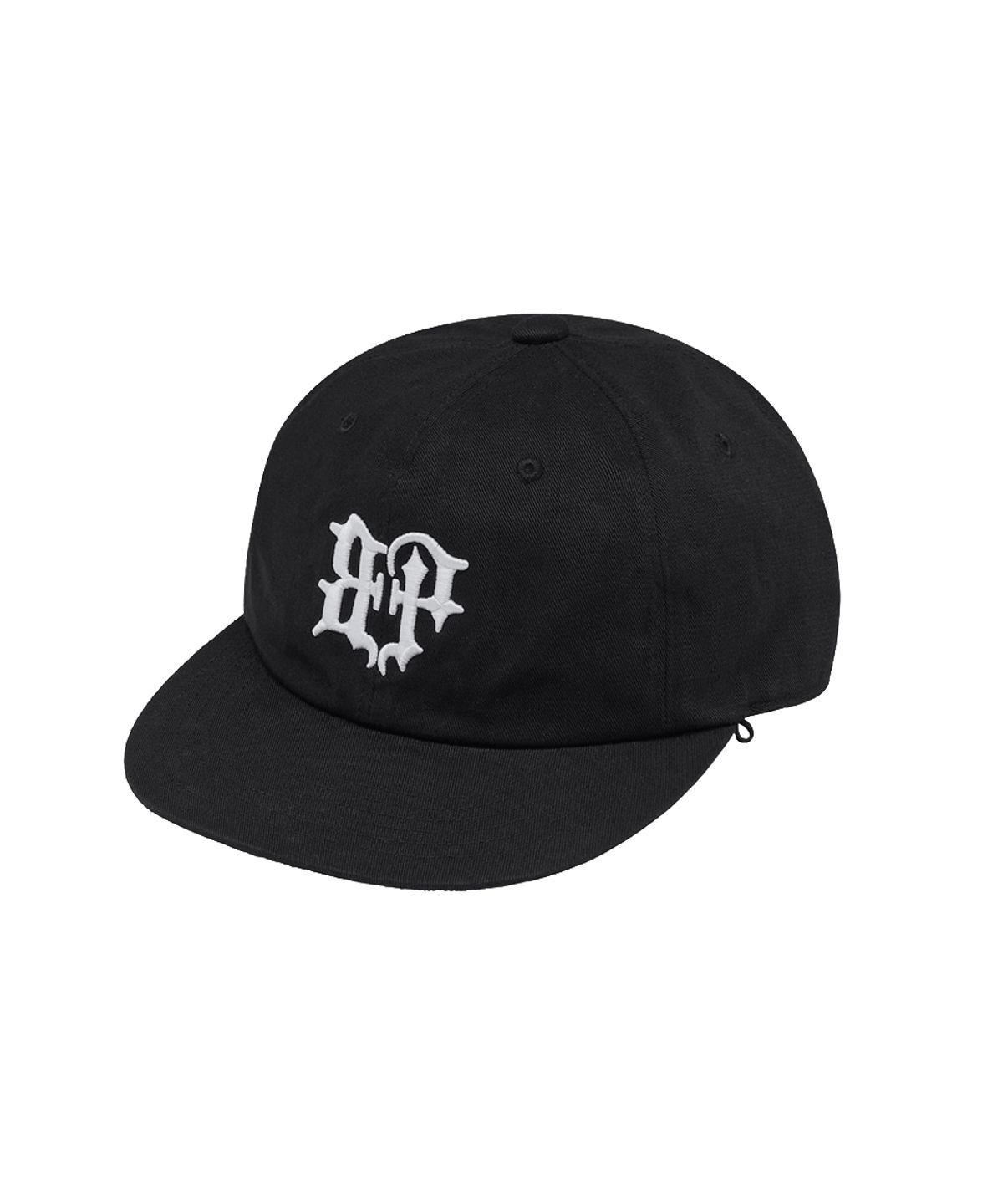 블랙 퍼플(BLACK PURPLE) BP 더블 훅 스트릿 플랫 캡  BP Double Hook Street Flat Cap_BLACK
