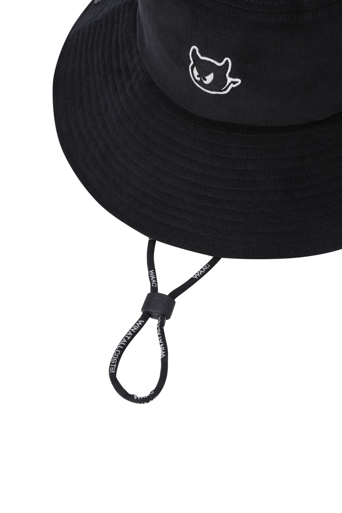 왁(WAAC) Uni Essential Bucket Hat WGRCX25670BKX