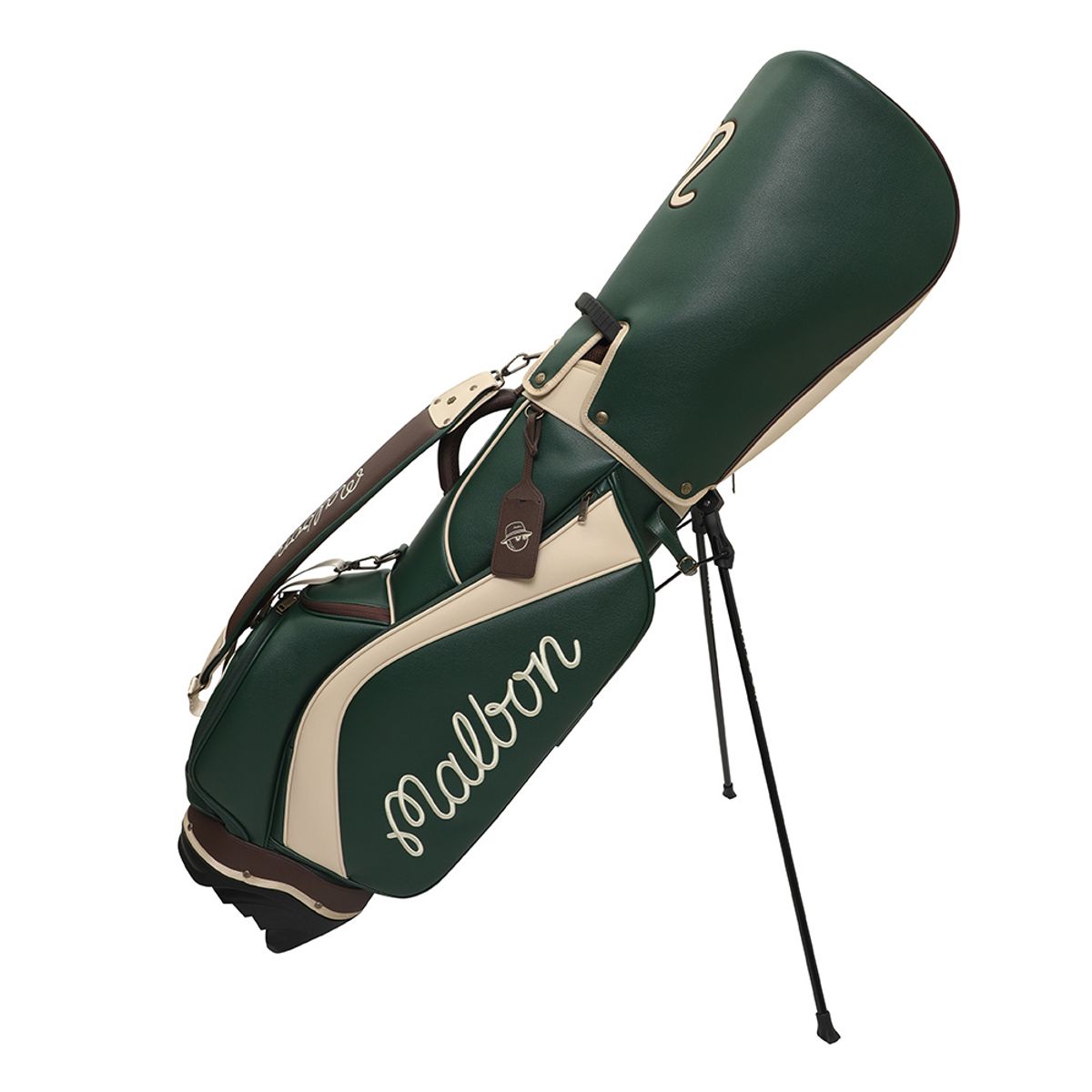 말본 골프(MALBON GOLF) 클럽하우스 클래식 스탠드백 GREEN