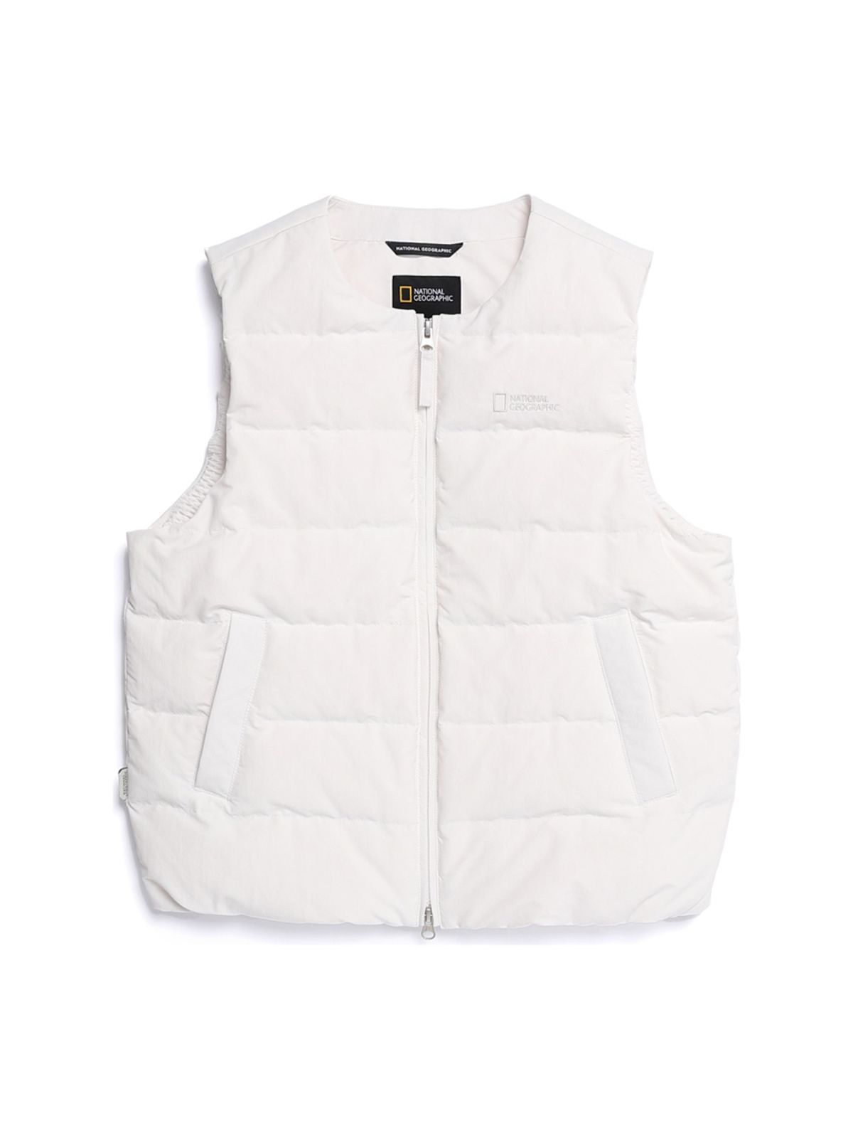 내셔널지오그래픽(NATIONALGEOGRAPHIC) N254WDV920 여성 헤론 U넥 경량 구스다운 베스트 CRYSTAL BEIGE