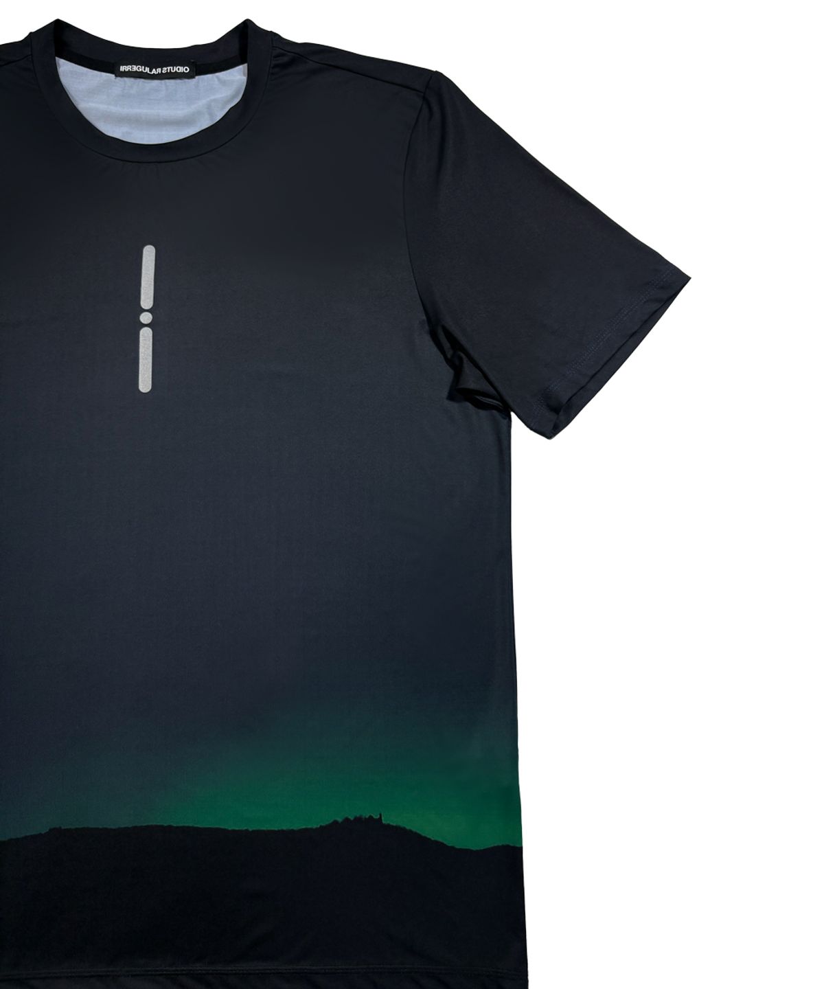 이레귤러(IRREGULAR) AURO RUN T-SHIRT (NEON GREEN)