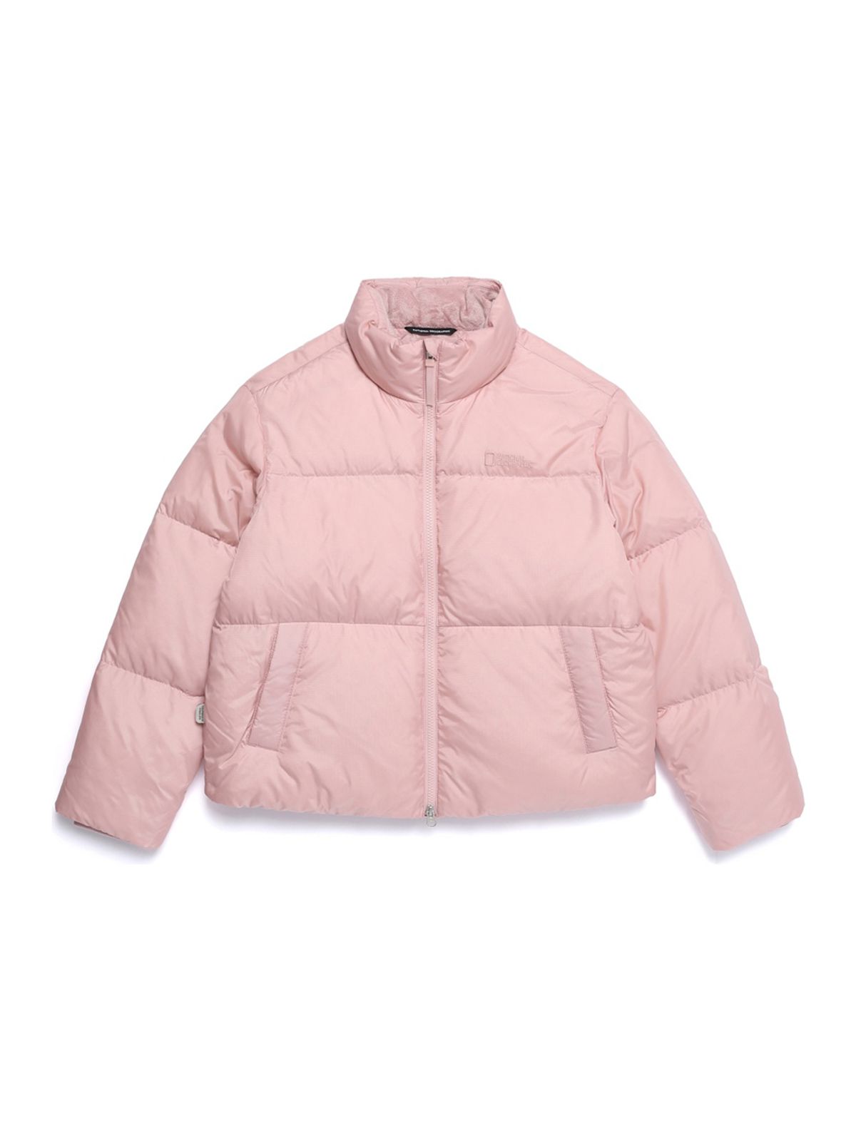 내셔널지오그래픽(NATIONALGEOGRAPHIC) N254WDW870 여성 나나패딩 하이넥 구스다운 점퍼 PINK