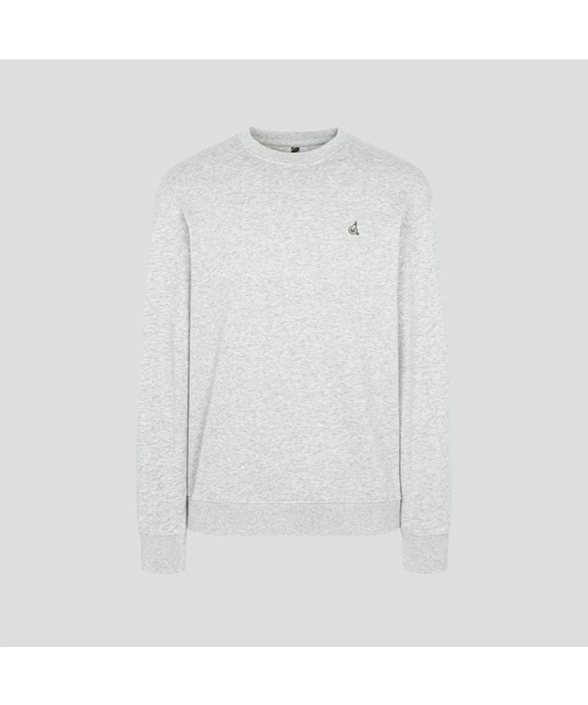 빈폴 멘(BEANPOLE MEN) [Essential] 남녀공용 로고 자수 스웨트 셔츠  그레이