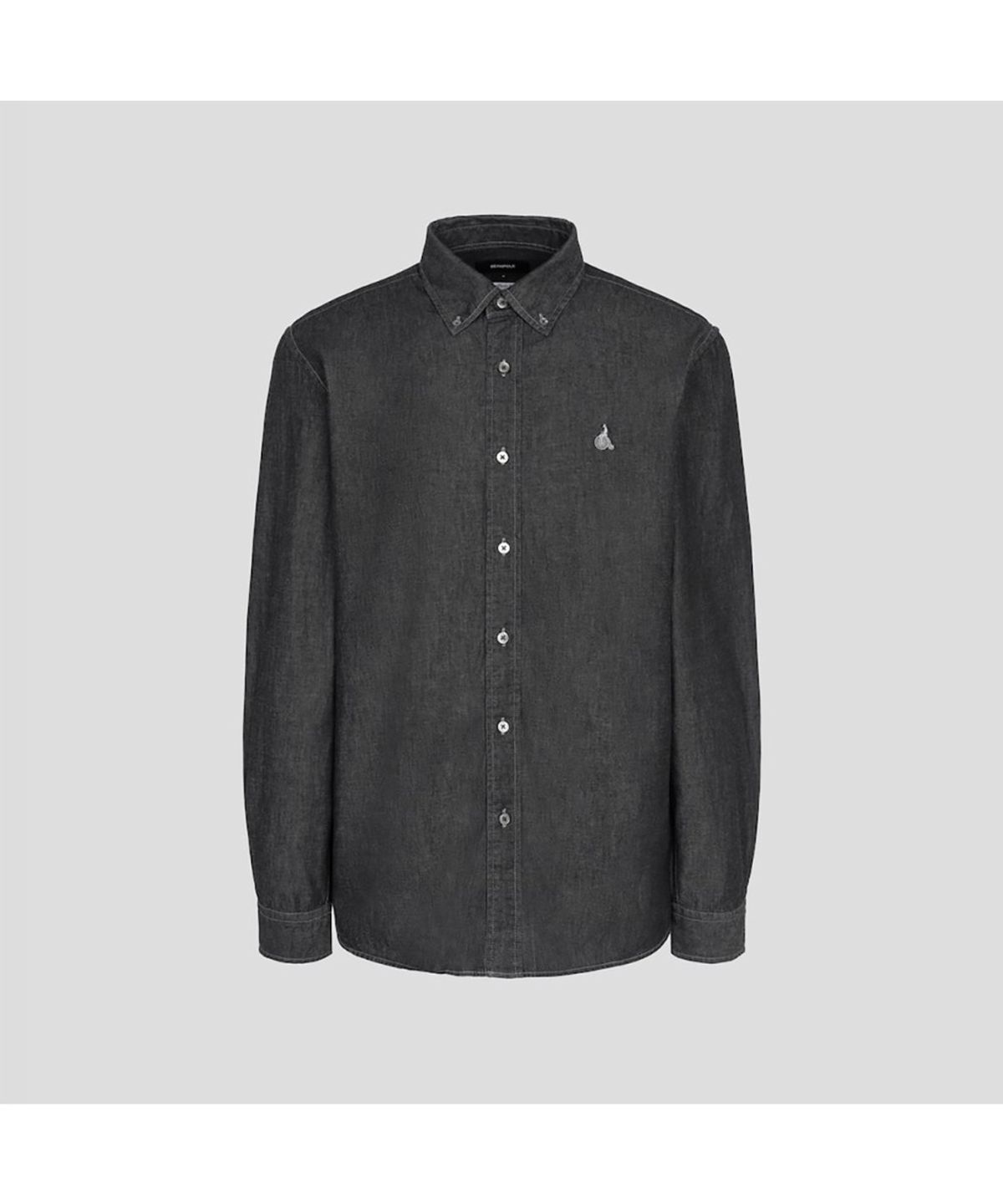 빈폴 멘(BEANPOLE MEN) [Essential] 남녀공용 데님 셔츠  애쉬