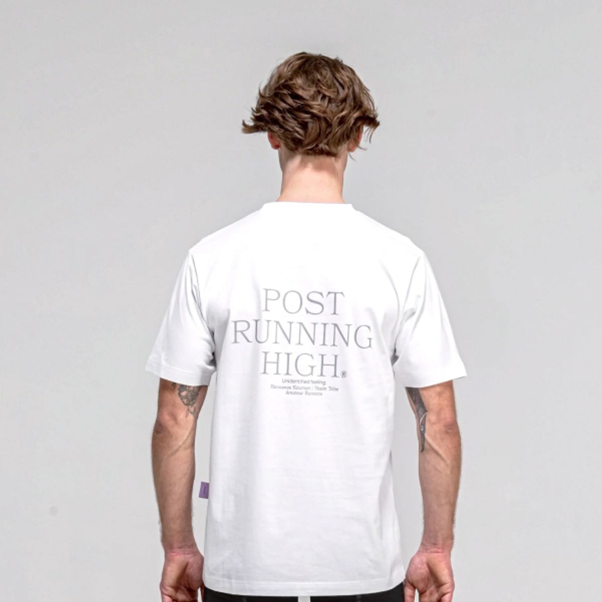 H.쿠모리(H.KOUMORI) M - 25 - Post Running High Flash SS - White