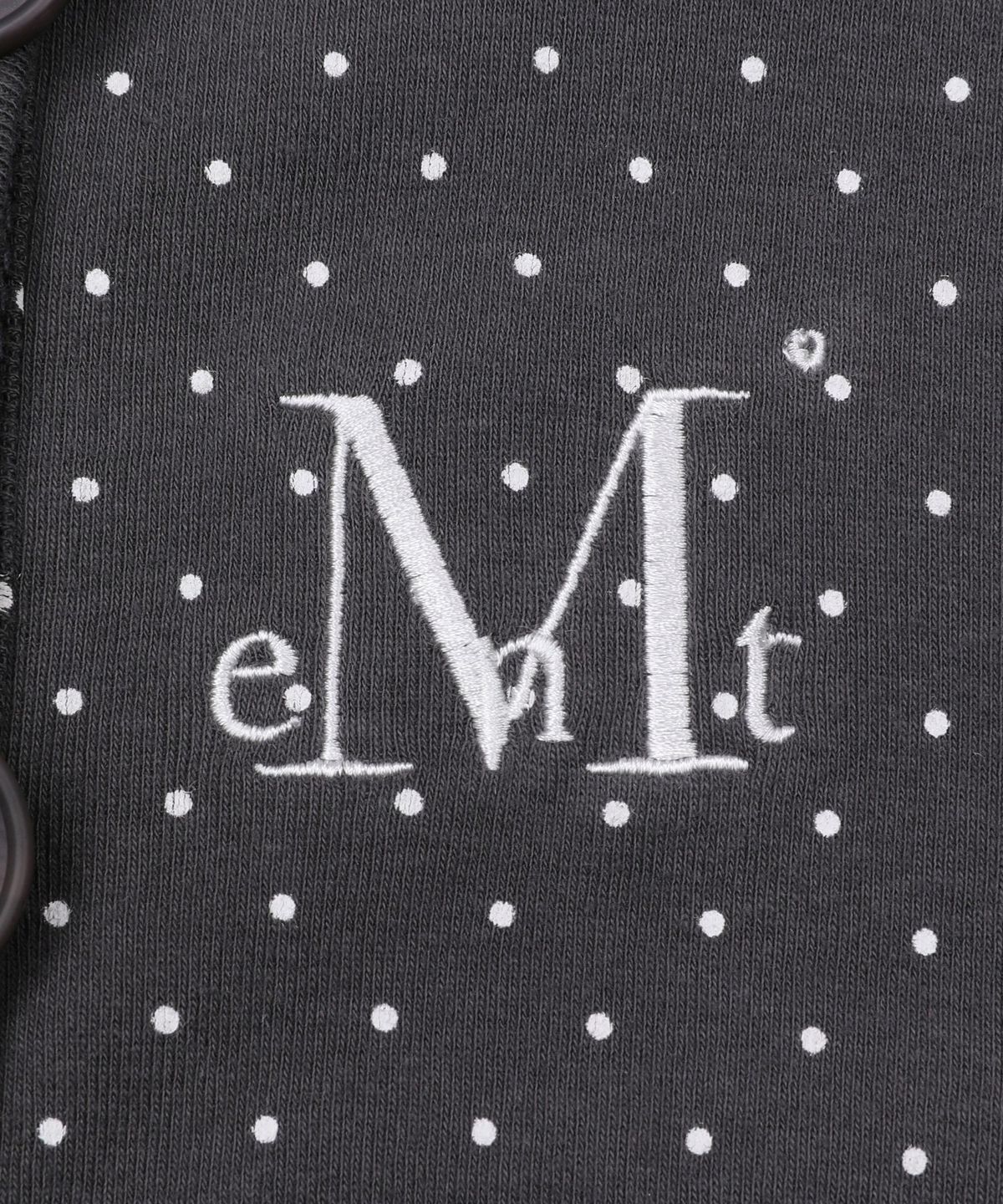 무센트(MUCENT) 미뉴잇 버튼 미니 도트 반팔 가디건 (2컬러)