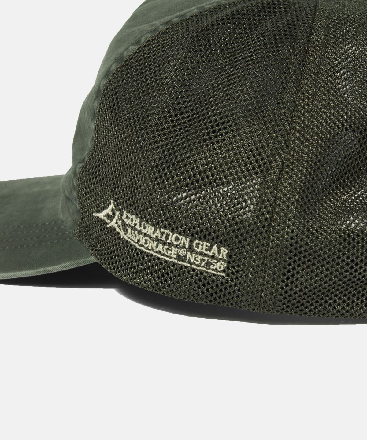 에스피오나지(ESPIONAGE) Expl. Vintage Mesh Cap Dark Green