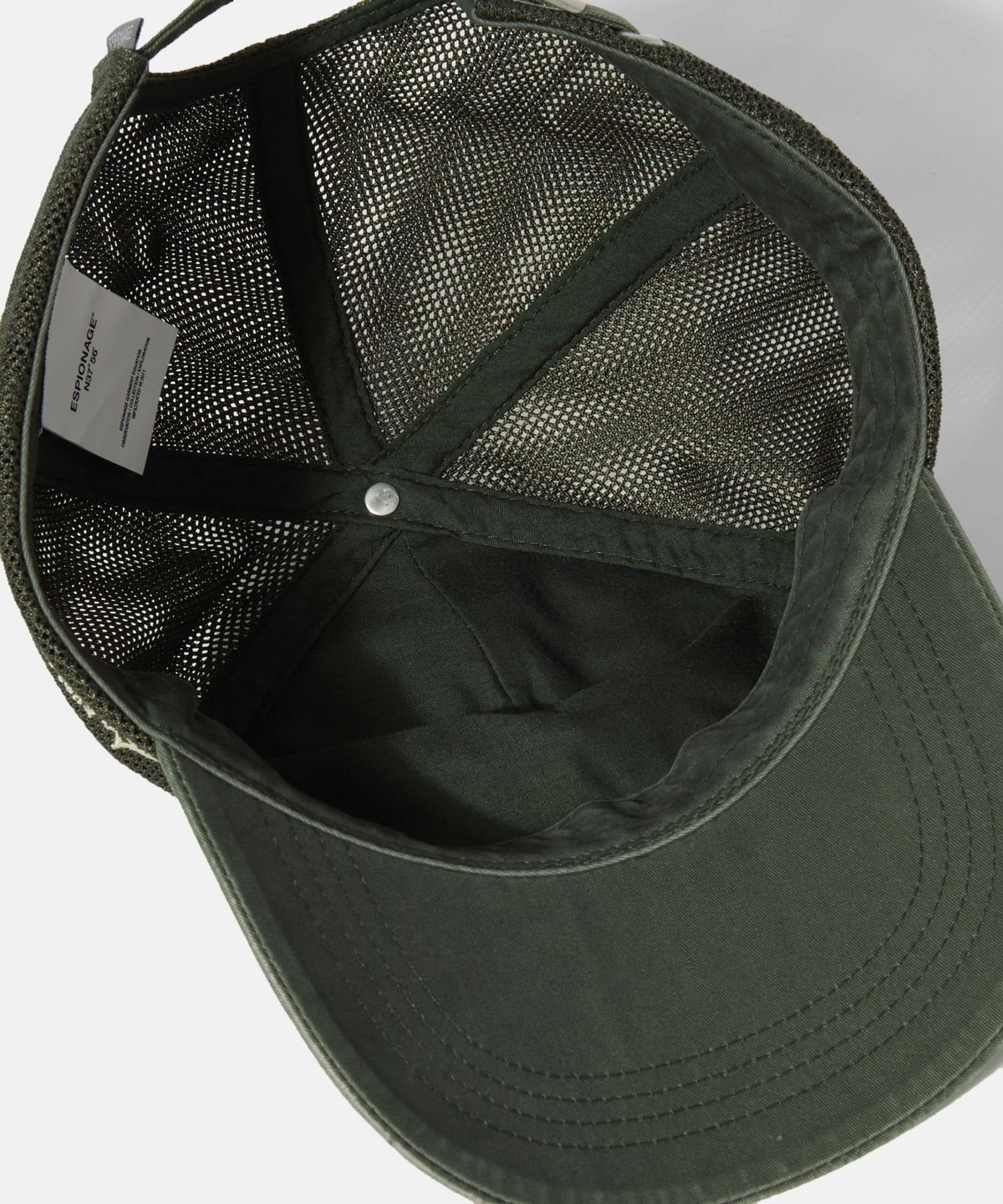 에스피오나지(ESPIONAGE) Expl. Vintage Mesh Cap Dark Green
