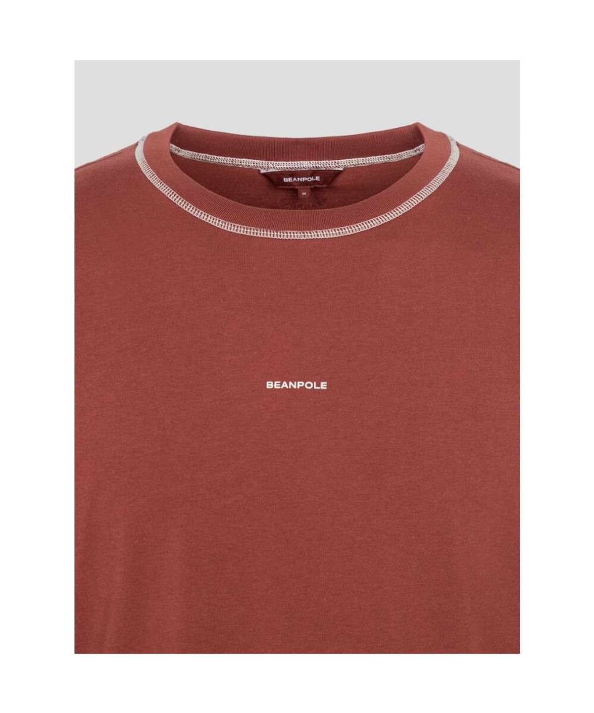 빈폴 멘(BEANPOLE MEN) [BEANPOLEKNAP] 스티치 포켓 반소매 티셔츠  브릭