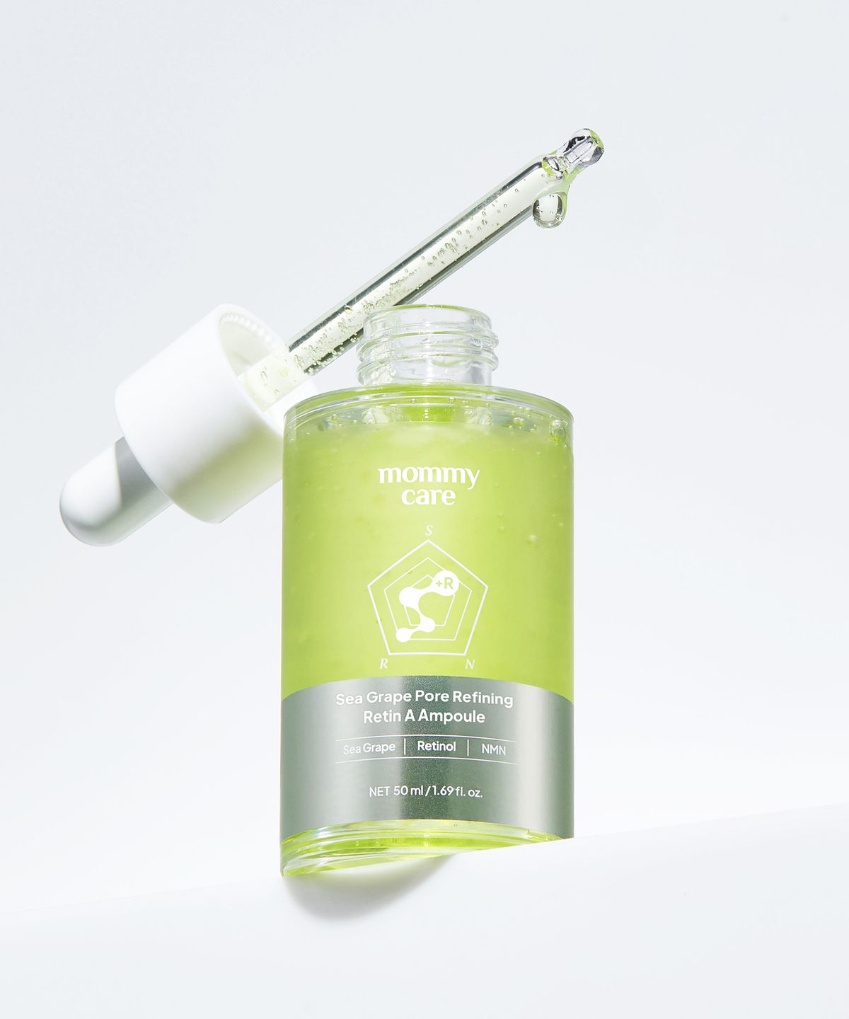 마미케어(MOMMYCARE) 바다포도 레틴 에이 NMN 모공앰플 50ml(+모공마스크팩 2매 증정)