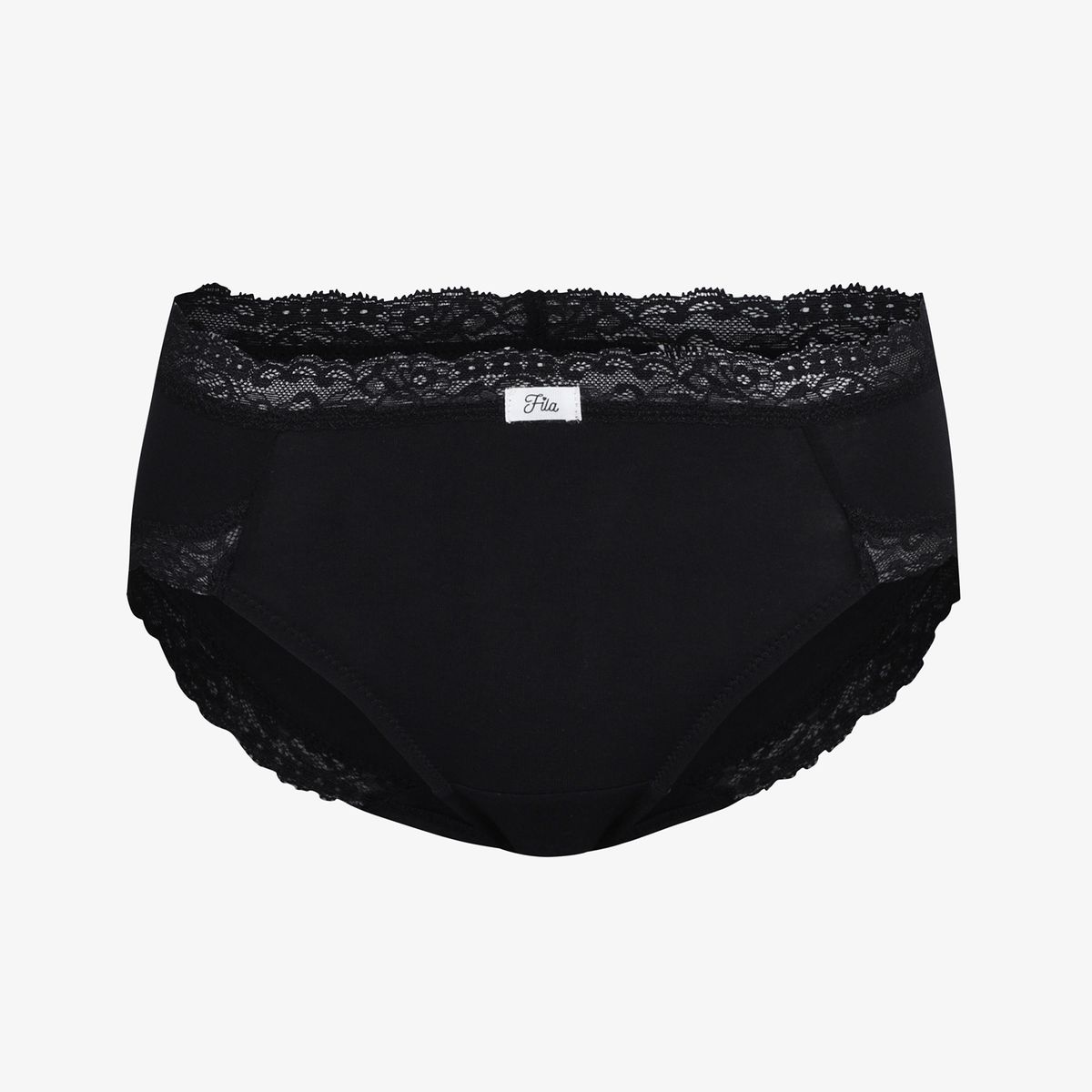 휠라언더웨어(FILA UNDERWEAR) 러버스 노와이어 브라 팬티 세트 (FI4BAH1123FBLK)(FI4BAH1123FBLK)