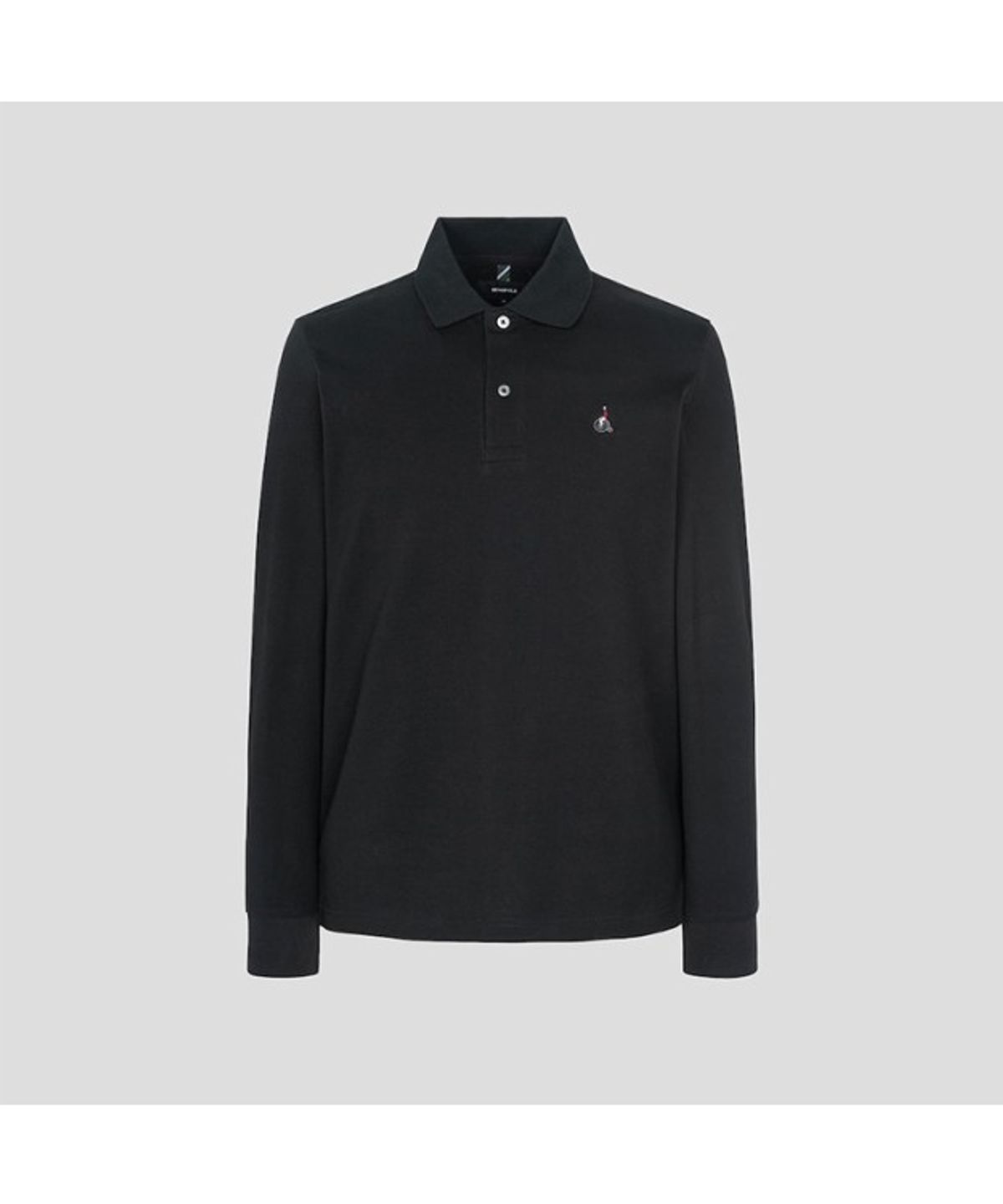 빈폴 멘(BEANPOLE MEN) [Essential] 남녀공용 수피마코튼 피케 티셔츠  블랙
