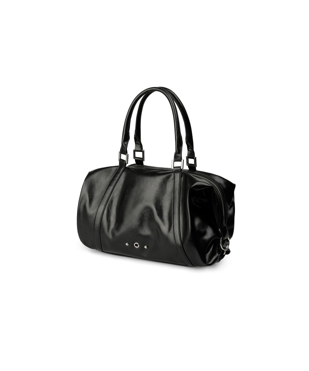 레더리(LEATHERY) 보스턴 버킷 토트 크로스백 [BLACK]