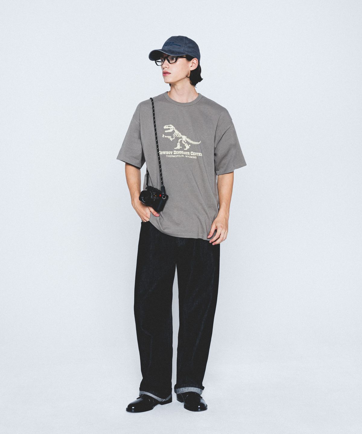 에스피오나지(ESPIONAGE) CDC T-Rex Heavyweight Tee Stone