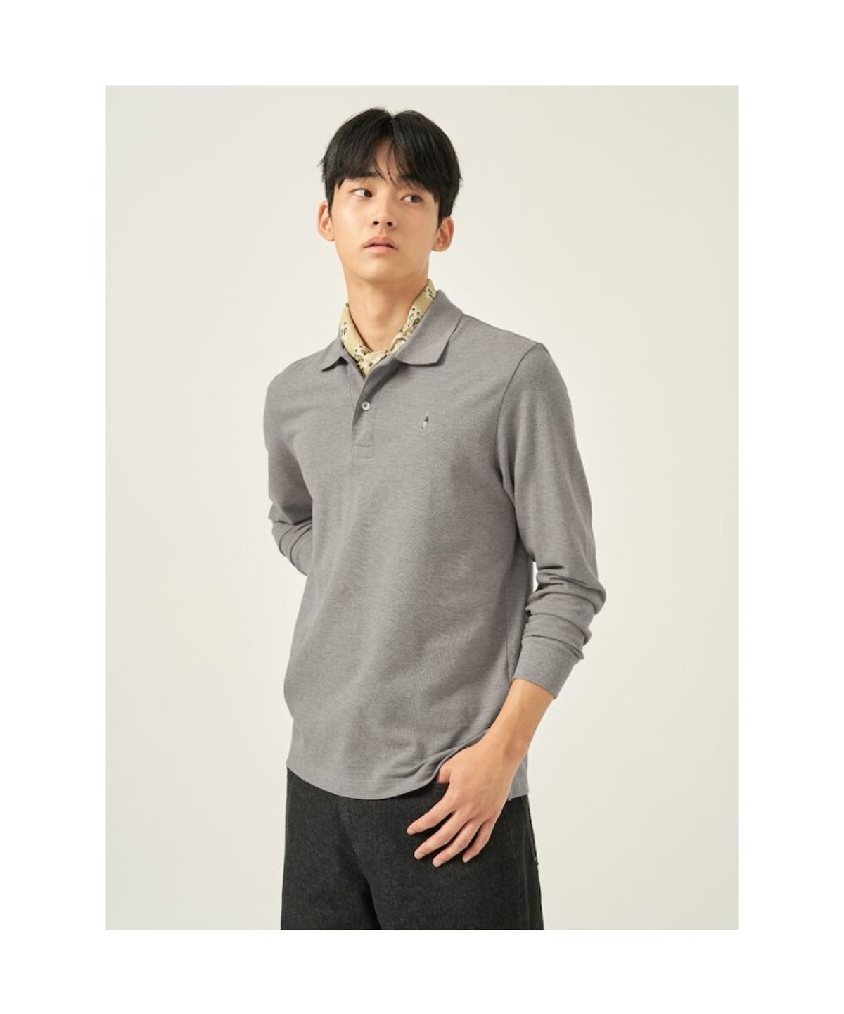 빈폴 멘(BEANPOLE MEN) [Essential] 남녀공용 수피마코튼 피케 티셔츠  올리브