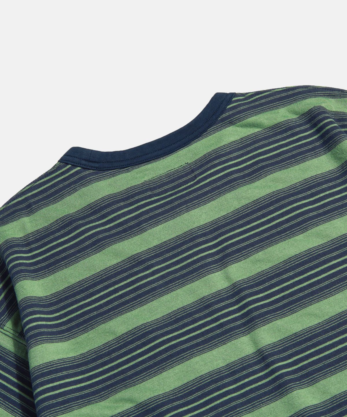 에스피오나지(ESPIONAGE) Vintage Border Pocket Tee Pistachio