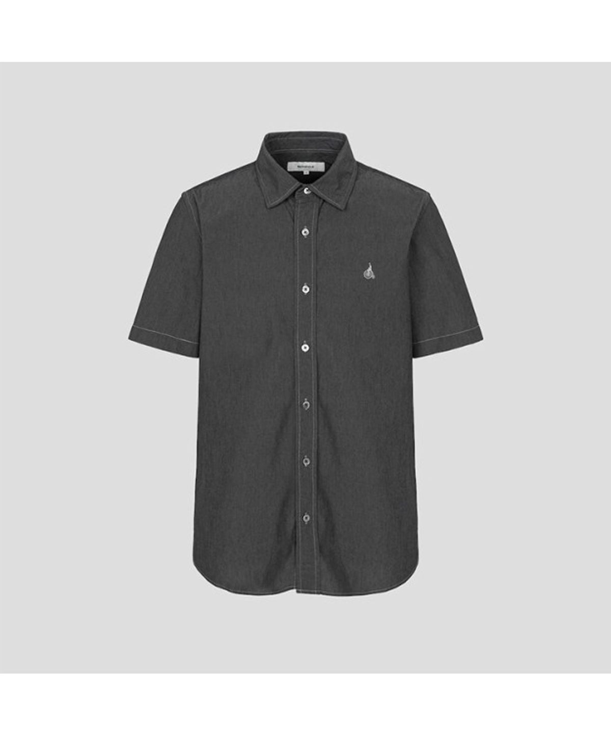 빈폴 멘(BEANPOLE MEN) 나일론 시어서커 반소매 셔츠  애쉬