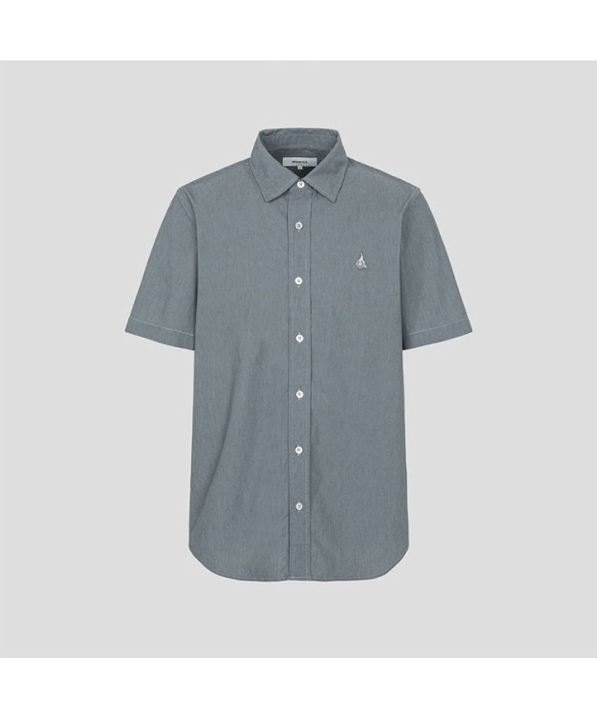 빈폴 멘(BEANPOLE MEN) 나일론 시어서커 반소매 셔츠  그린