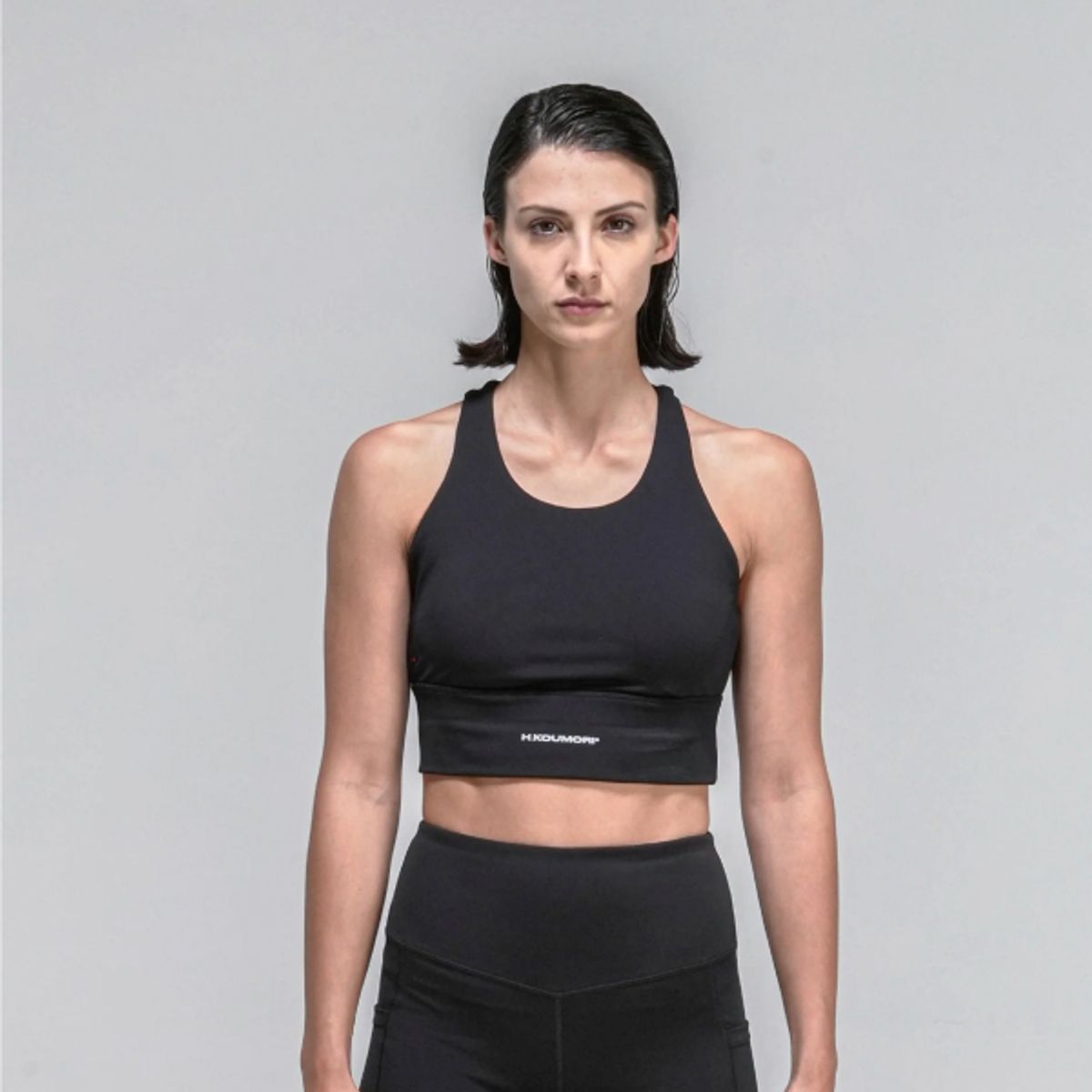 H.쿠모리(H.KOUMORI) W - 25 - Training Crop Obsidiana - Black